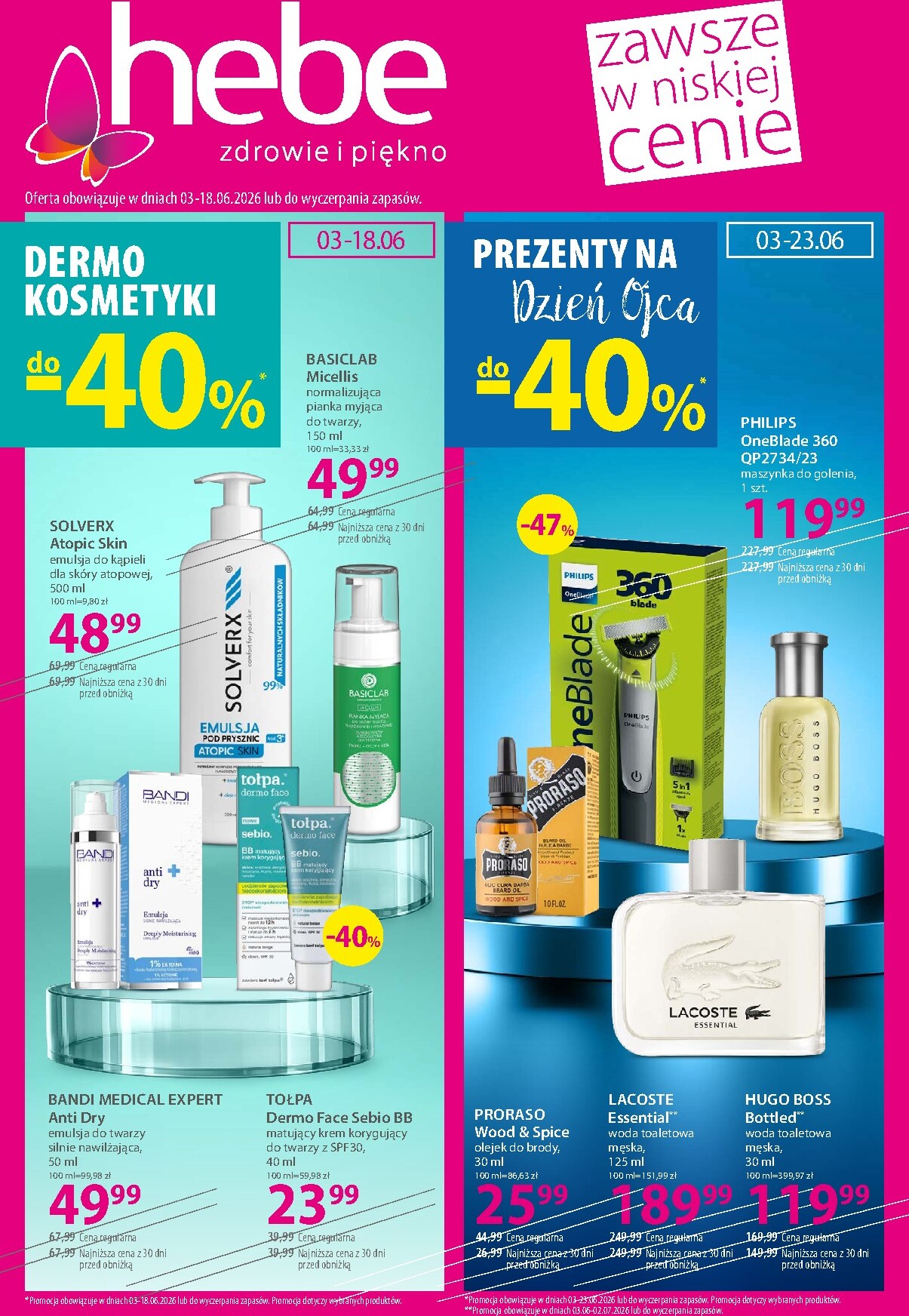 hebe - Aktualna gazetka Hebe ważna od 03.06.2026 do 18.06.2026
