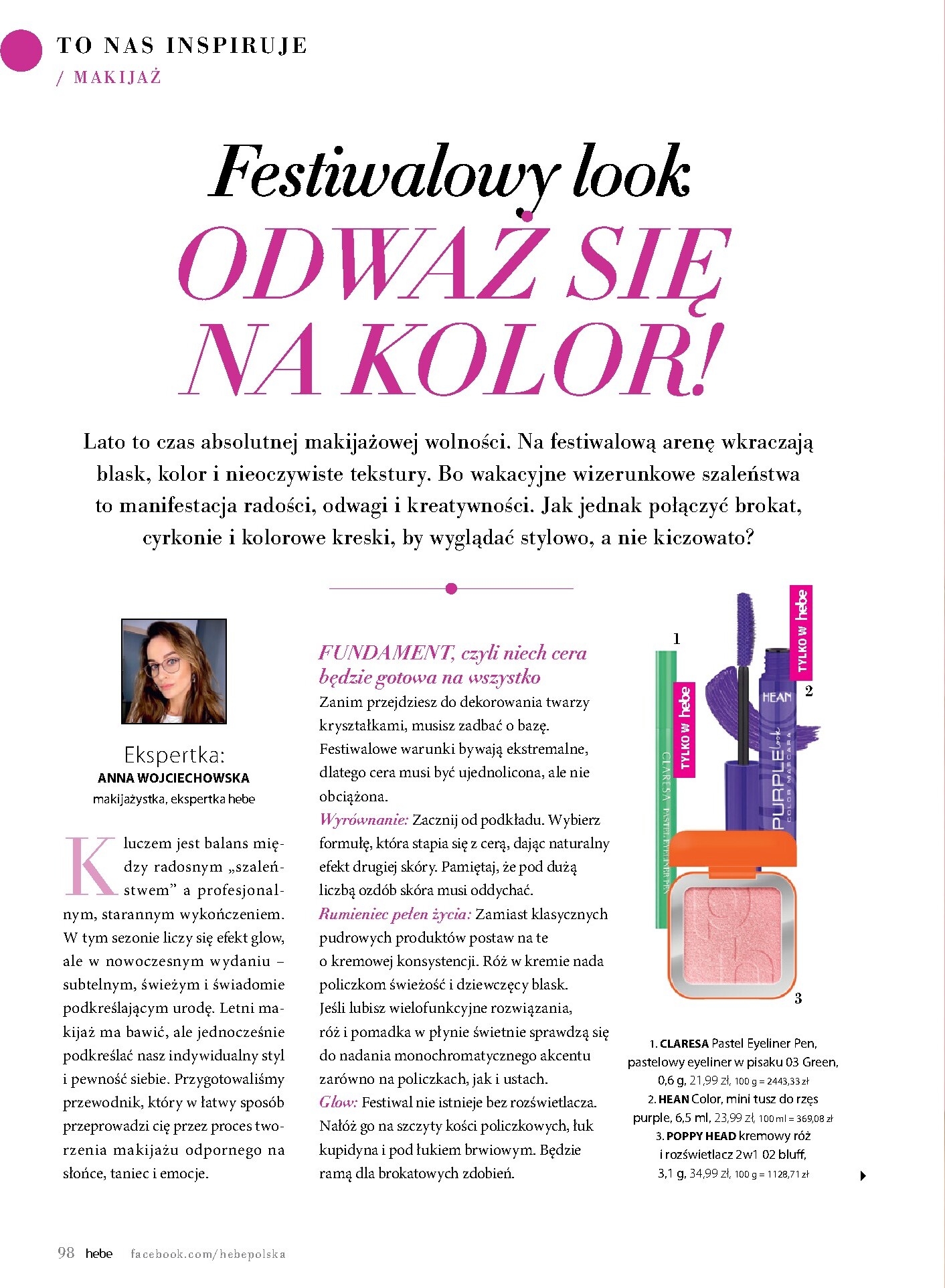 hebe - Aktualna gazetka Hebe - Magazyn ważna od 01.07.2026 do 31.08.2026 - page: 98