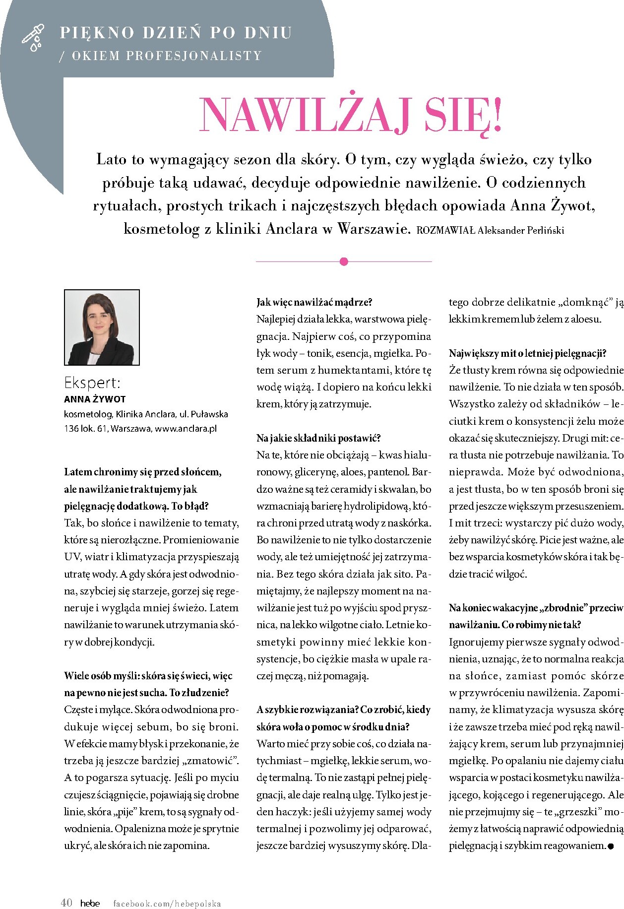 hebe - Aktualna gazetka Hebe - Magazyn ważna od 01.07.2026 do 31.08.2026 - page: 40