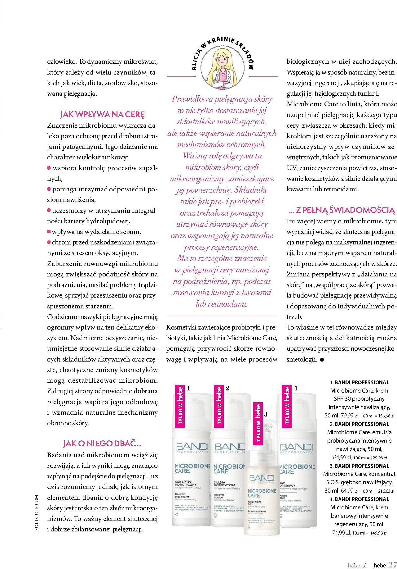 hebe - Aktualna gazetka Hebe - Magazyn ważna od 01.07.2026 do 31.08.2026 - page: 27