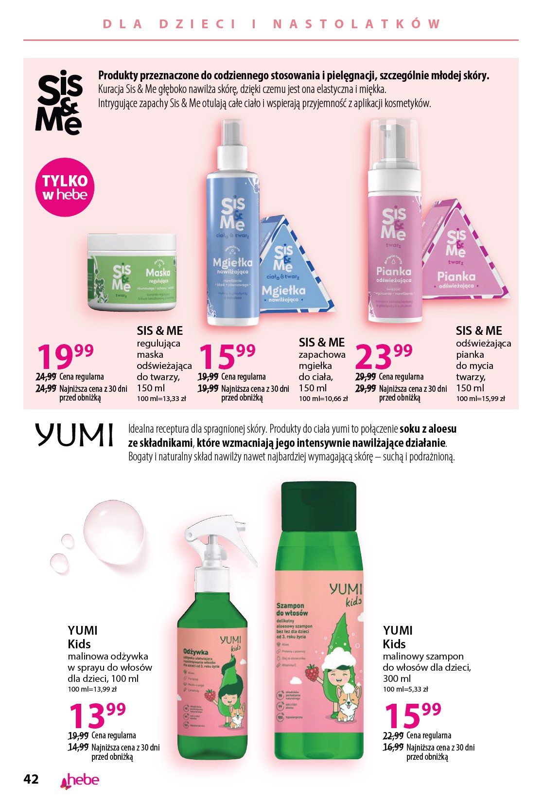 hebe - Hebe - Katalog gazetka ważna od 17.04. - 14.05. - page: 42 hebe - Hebe - Katalog gazetka ważna od 17.04. - 14.05. - page: 42