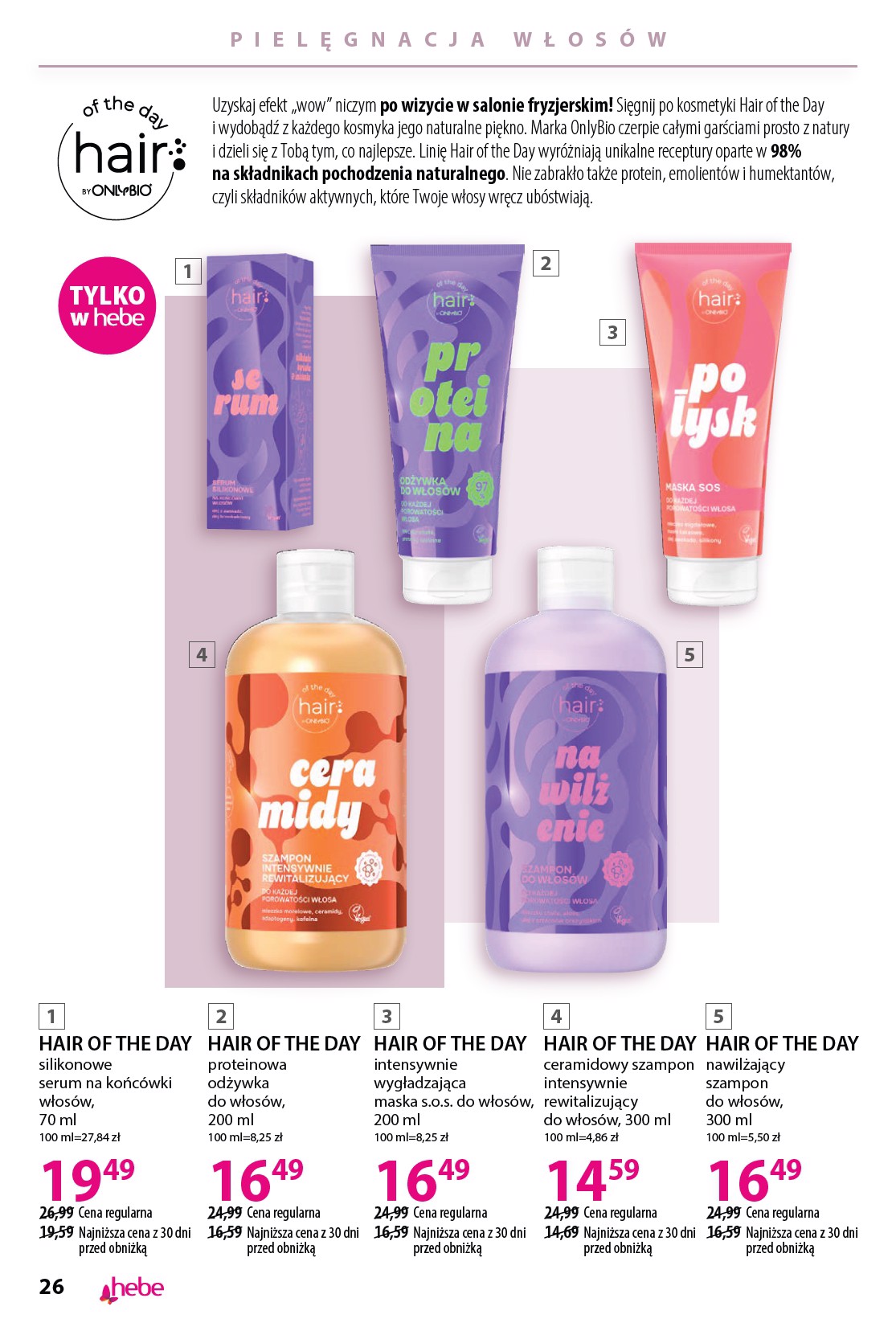 hebe - Hebe - Katalog gazetka ważna od 17.04. - 14.05. - page: 26 hebe - Hebe - Katalog gazetka ważna od 17.04. - 14.05. - page: 26