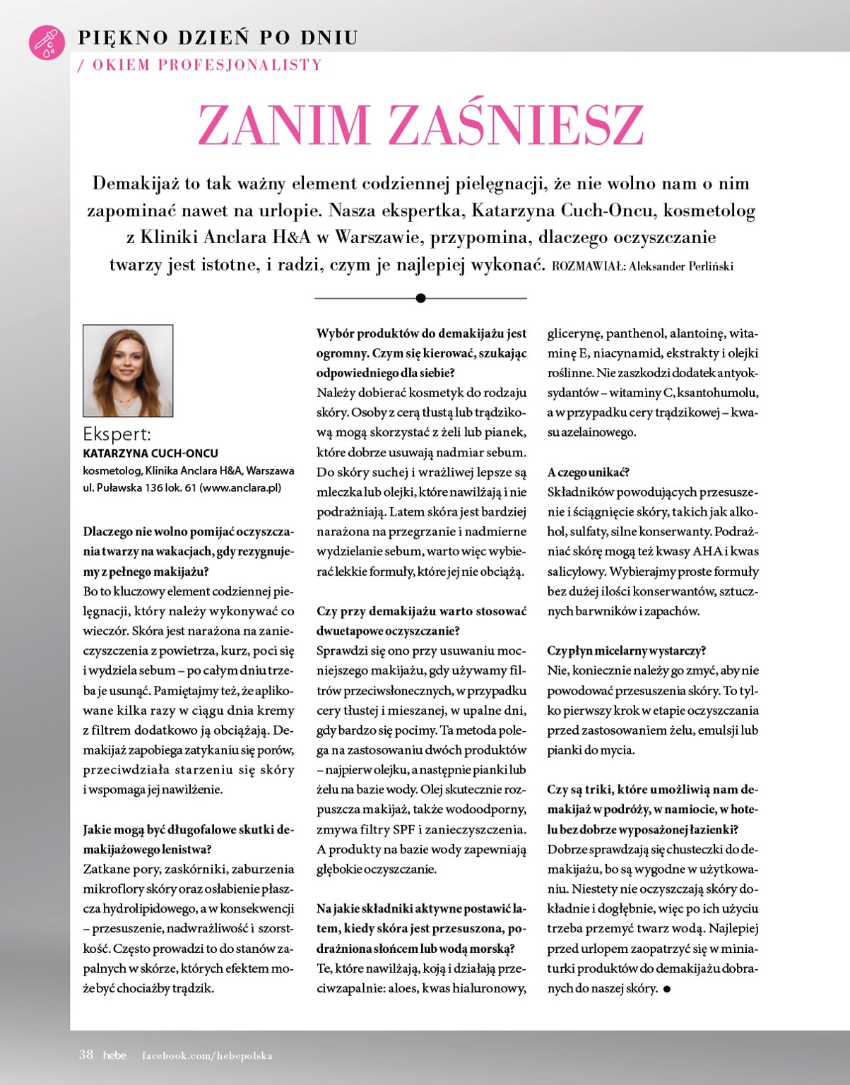 hebe - Gazetka Hebe - Magazyn ważna od 01.07. - 31.08. - page: 38 hebe - Gazetka Hebe - Magazyn ważna od 01.07. - 31.08. - page: 38