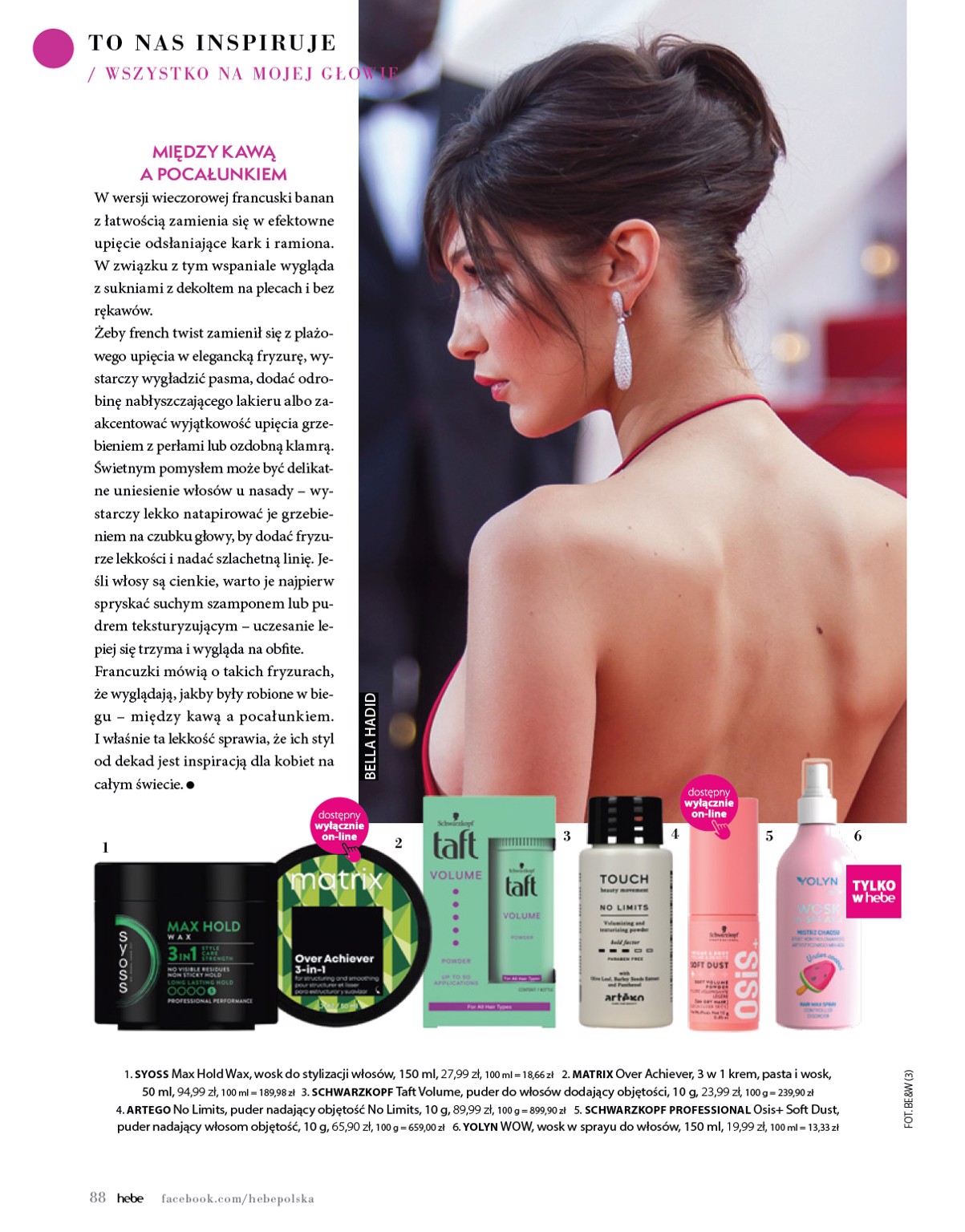 hebe - Gazetka Hebe - Magazyn ważna od 01.07. - 31.08. - page: 88 hebe - Gazetka Hebe - Magazyn ważna od 01.07. - 31.08. - page: 88