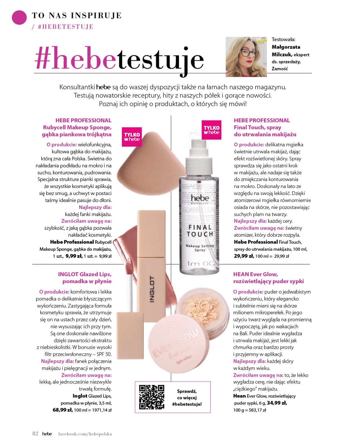 hebe - Gazetka Hebe - Magazyn ważna od 01.07. - 31.08. - page: 82 hebe - Gazetka Hebe - Magazyn ważna od 01.07. - 31.08. - page: 82