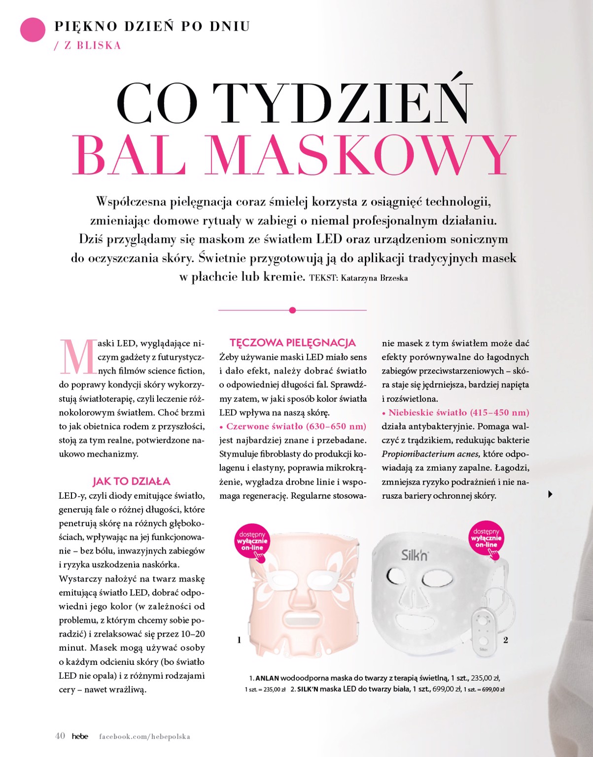 hebe - Gazetka Hebe - Magazyn ważna od 01.07. - 31.08. - page: 40 hebe - Gazetka Hebe - Magazyn ważna od 01.07. - 31.08. - page: 40