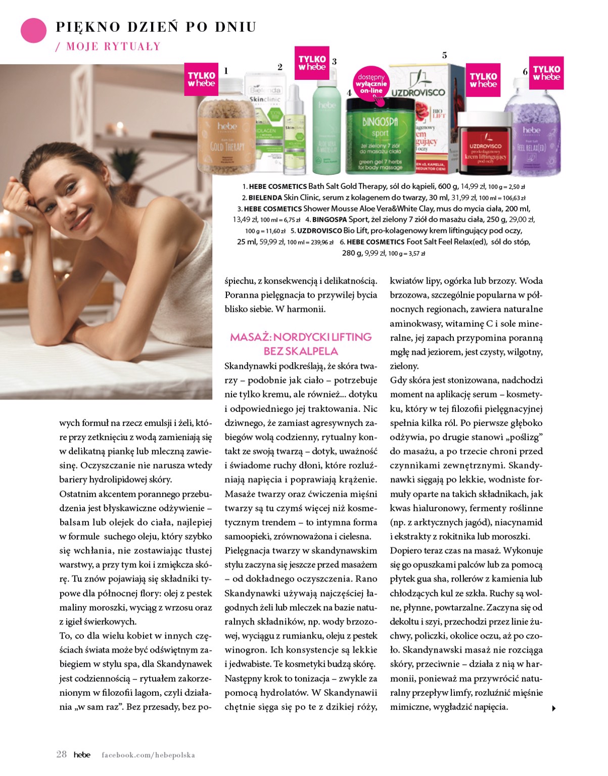 hebe - Gazetka Hebe - Magazyn ważna od 01.07. - 31.08. - page: 28 hebe - Gazetka Hebe - Magazyn ważna od 01.07. - 31.08. - page: 28