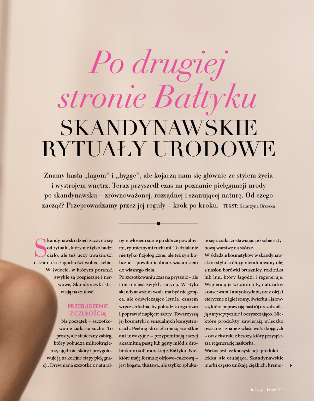 hebe - Gazetka Hebe - Magazyn ważna od 01.07. - 31.08. - page: 27 hebe - Gazetka Hebe - Magazyn ważna od 01.07. - 31.08. - page: 27