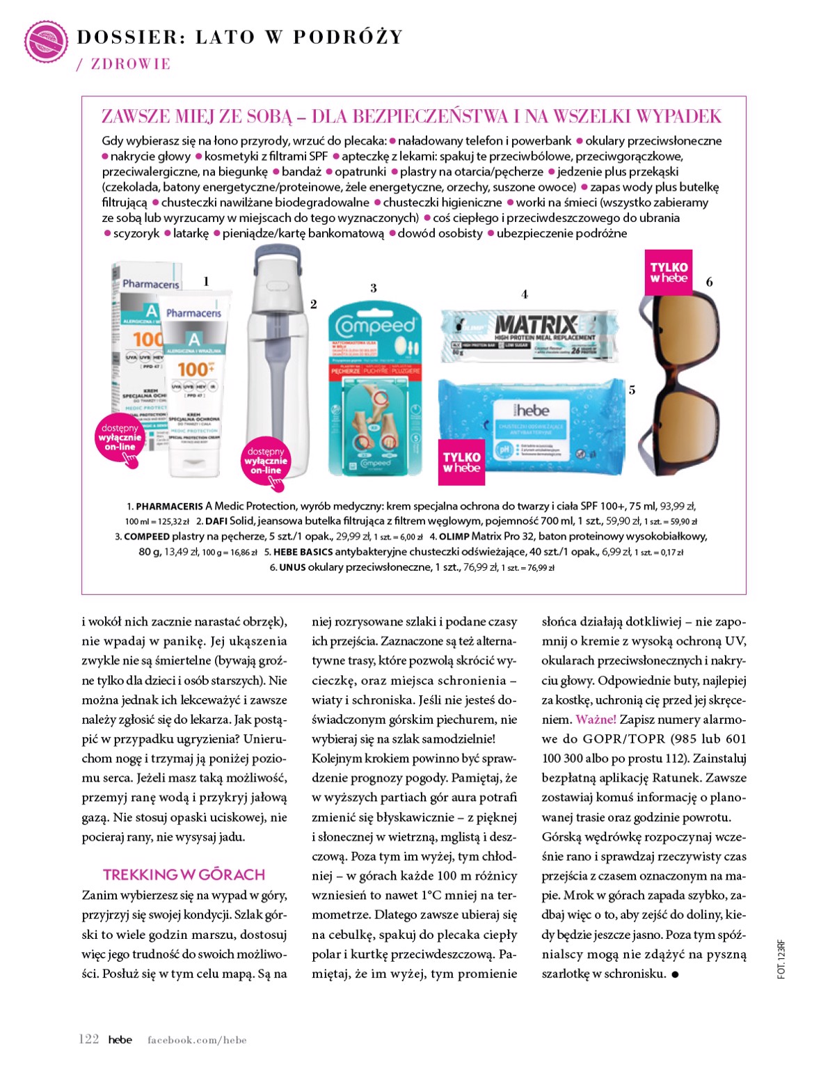 hebe - Gazetka Hebe - Magazyn ważna od 01.07. - 31.08. - page: 122 hebe - Gazetka Hebe - Magazyn ważna od 01.07. - 31.08. - page: 122