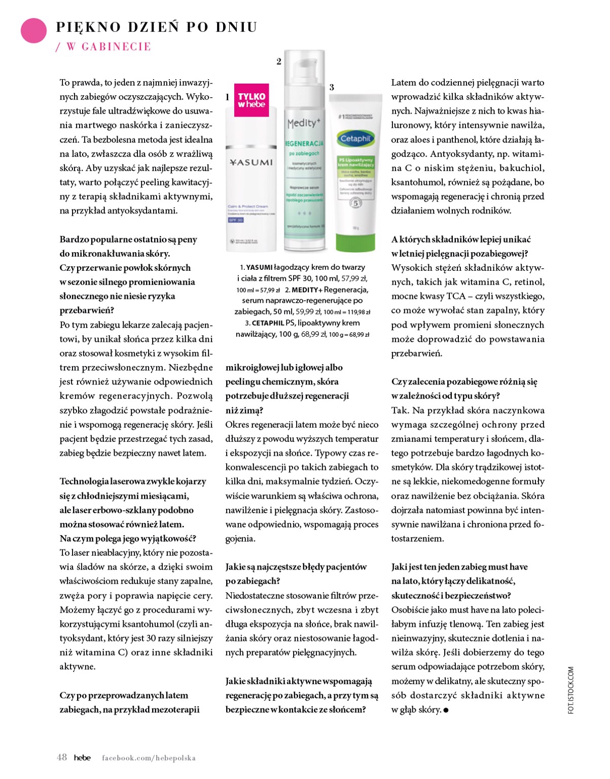 hebe - Gazetka Hebe - Magazyn ważna od 01.07. - 31.08. - page: 48 hebe - Gazetka Hebe - Magazyn ważna od 01.07. - 31.08. - page: 48