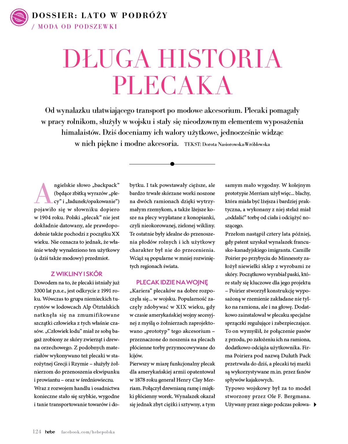 hebe - Gazetka Hebe - Magazyn ważna od 01.07. - 31.08. - page: 124 hebe - Gazetka Hebe - Magazyn ważna od 01.07. - 31.08. - page: 124