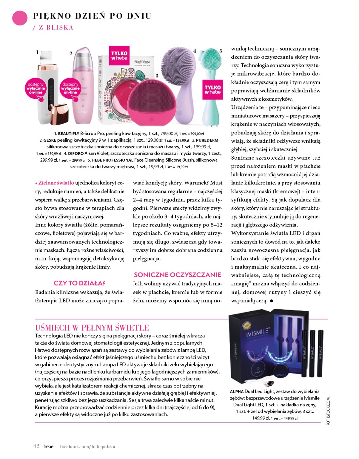hebe - Gazetka Hebe - Magazyn ważna od 01.07. - 31.08. - page: 42 hebe - Gazetka Hebe - Magazyn ważna od 01.07. - 31.08. - page: 42