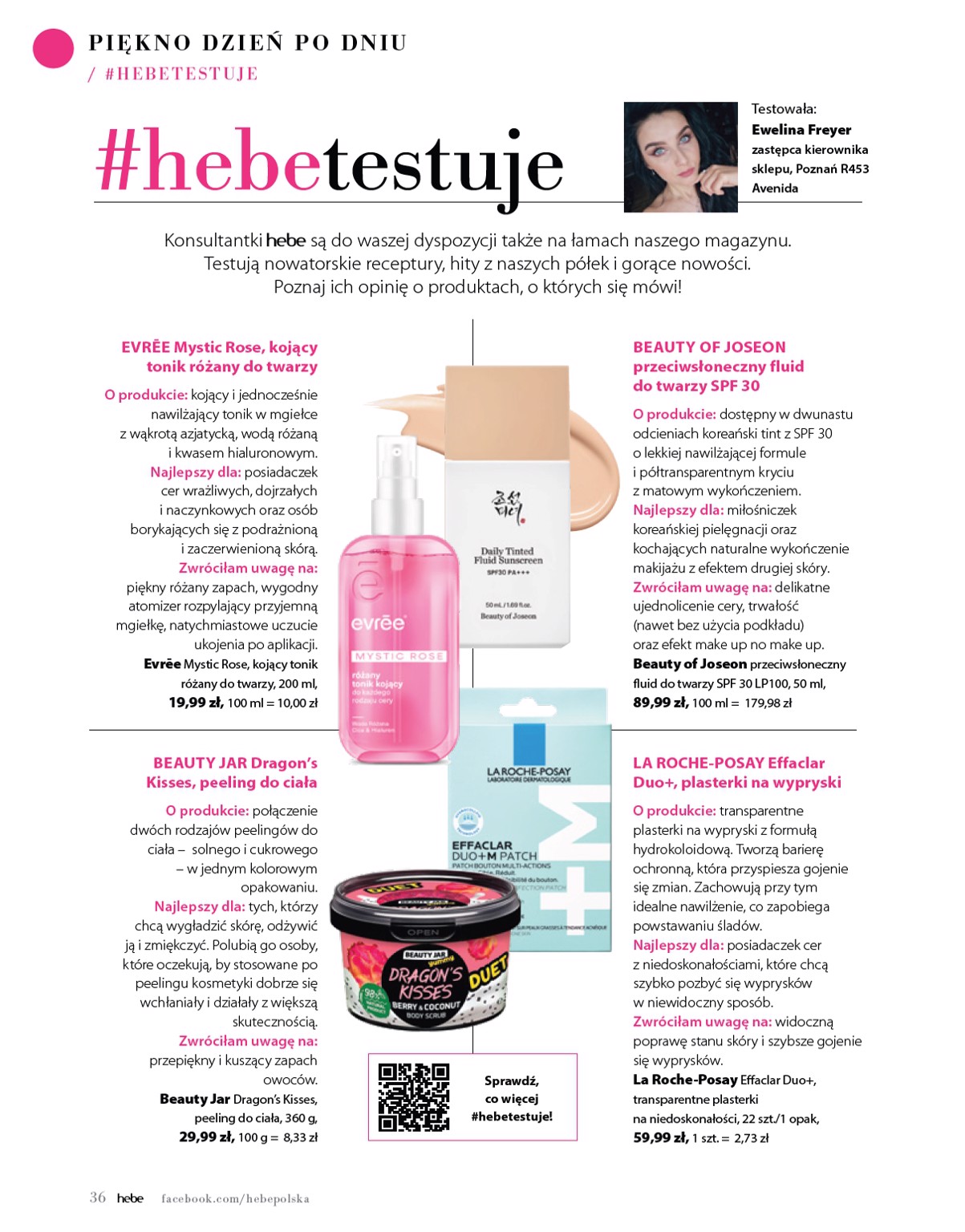 hebe - Gazetka Hebe - Magazyn ważna od 01.07. - 31.08. - page: 36 hebe - Gazetka Hebe - Magazyn ważna od 01.07. - 31.08. - page: 36