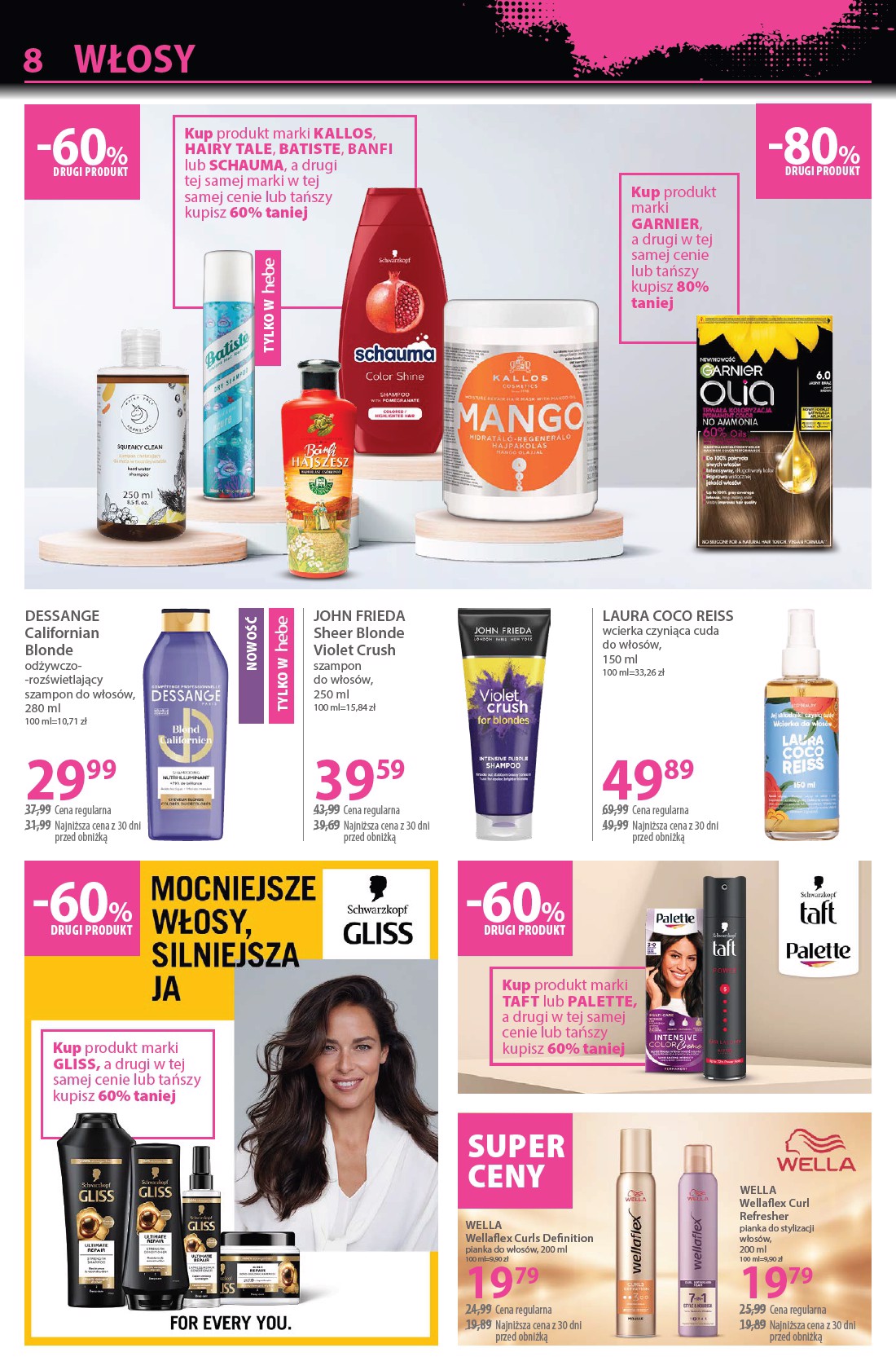 hebe - Gazetka Hebe - ważna od 07.11. do 23.11. - page: 8