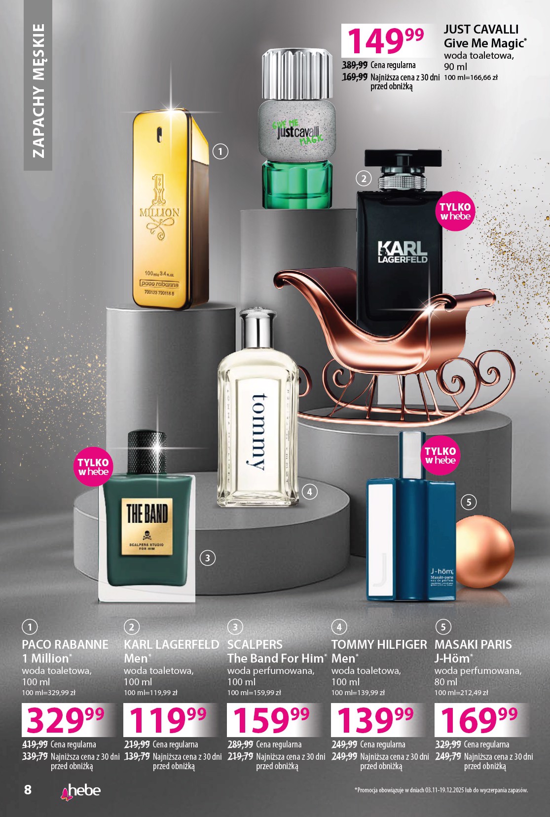 hebe - Gazetka Hebe - Katalog - ważna od 03.11. do 30.11. - page: 8