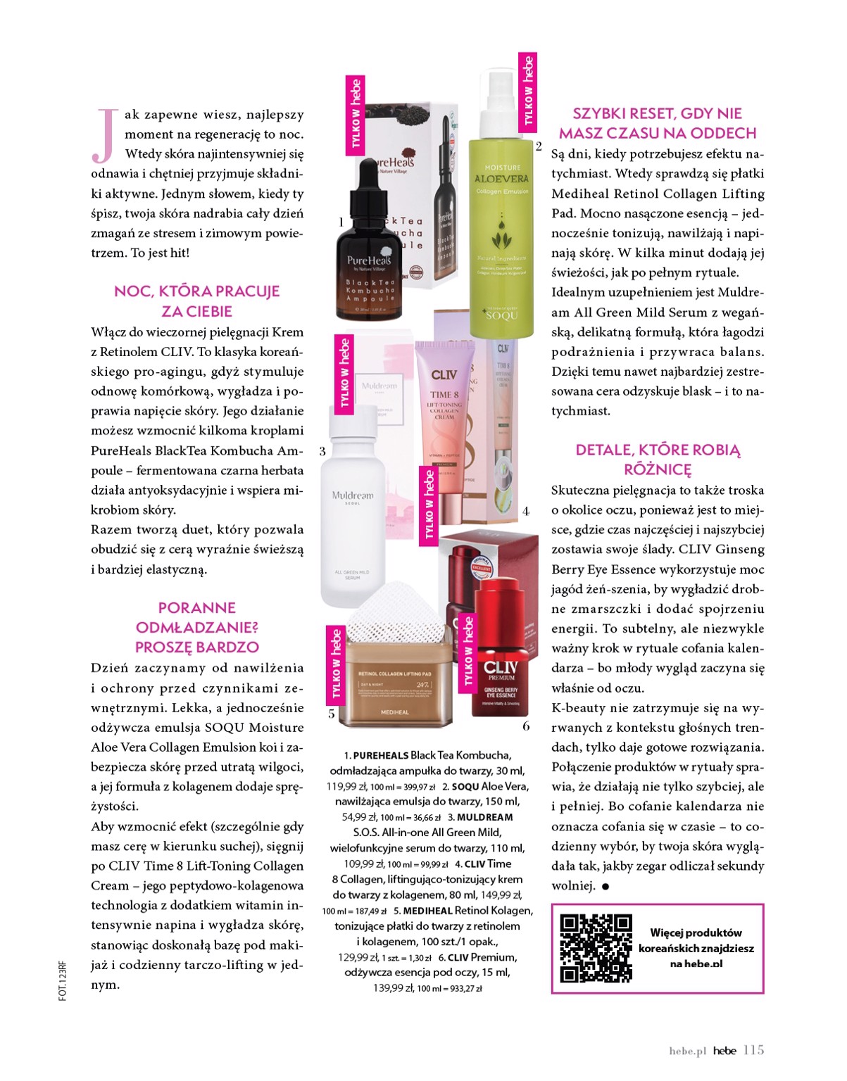 hebe - Gazetka Hebe - Magazyn - ważna od 01.11. do 31.12. - page: 115