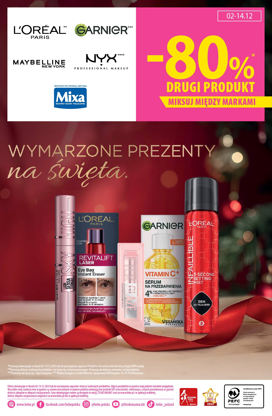 hebe - Gazetka Hebe - ważna od 02.12. do 14.12. - page: 22