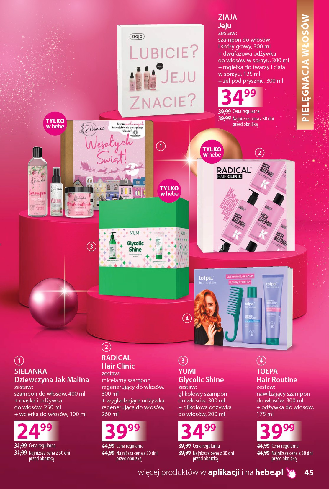 hebe - Gazetka Hebe - Katalog - ważna od 02.12. do 24.12. - page: 45