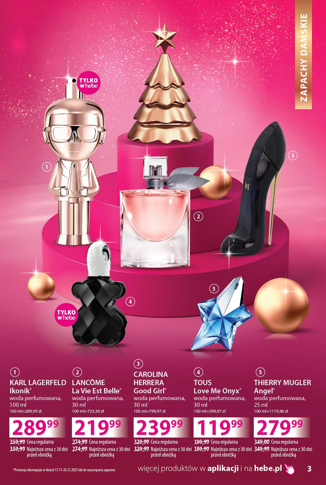 hebe - Gazetka Hebe - Katalog - ważna od 02.12. do 24.12. - page: 3