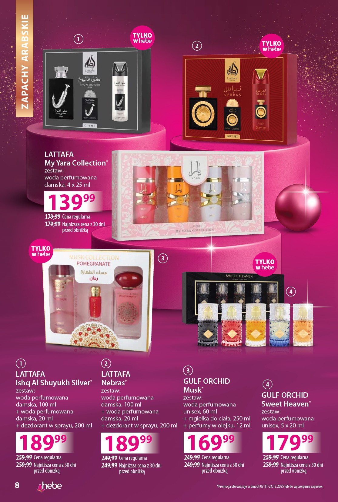 hebe - Gazetka Hebe - Katalog - ważna od 02.12. do 24.12. - page: 8