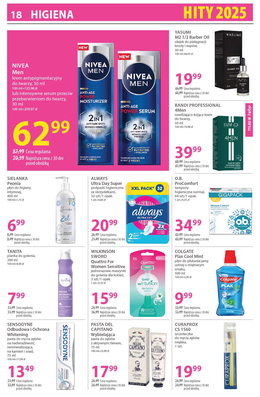 hebe - Gazetka Hebe - ważna od 02.01. do 15.01. - page: 18