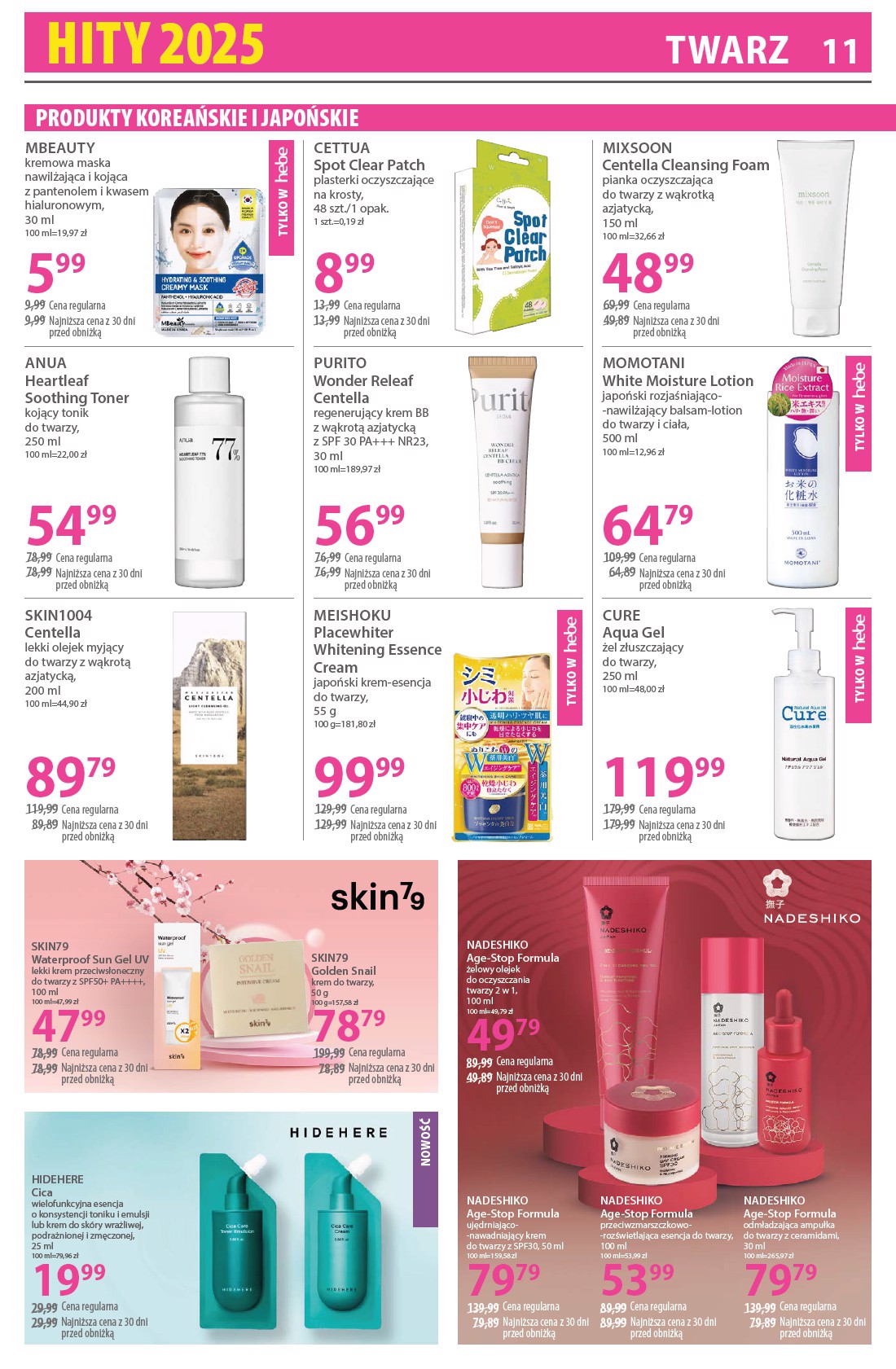 hebe - Gazetka Hebe - ważna od 02.01. do 15.01. - page: 11