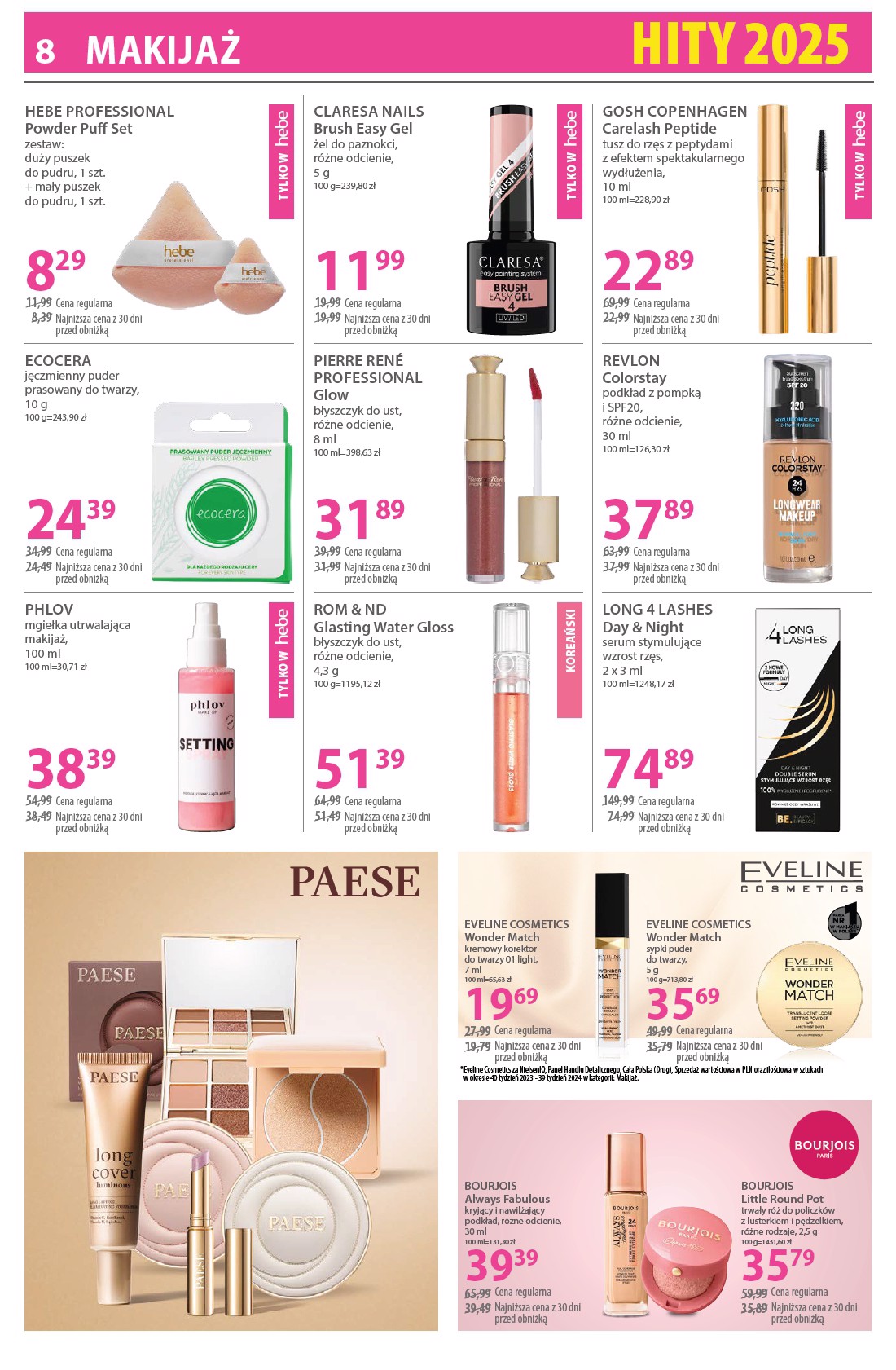 hebe - Gazetka Hebe - ważna od 02.01. do 15.01. - page: 8