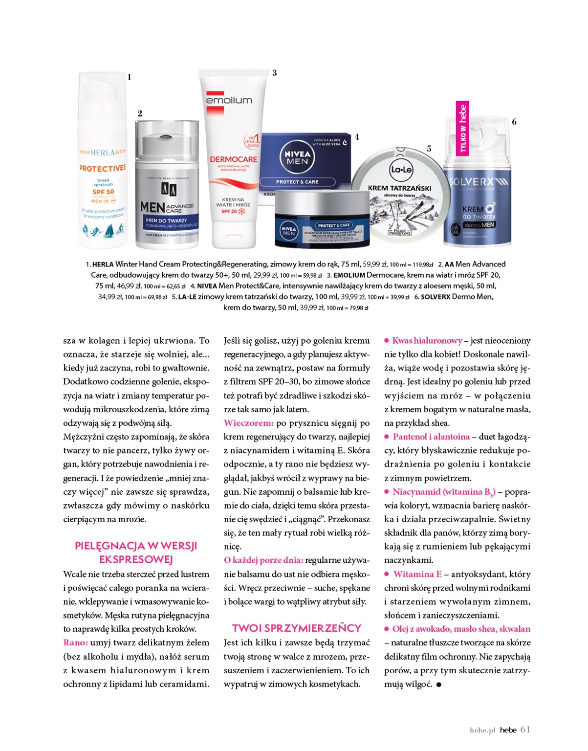 hebe - Gazetka Hebe - Magazyn - ważna od 01.01. do 28.02. - page: 61