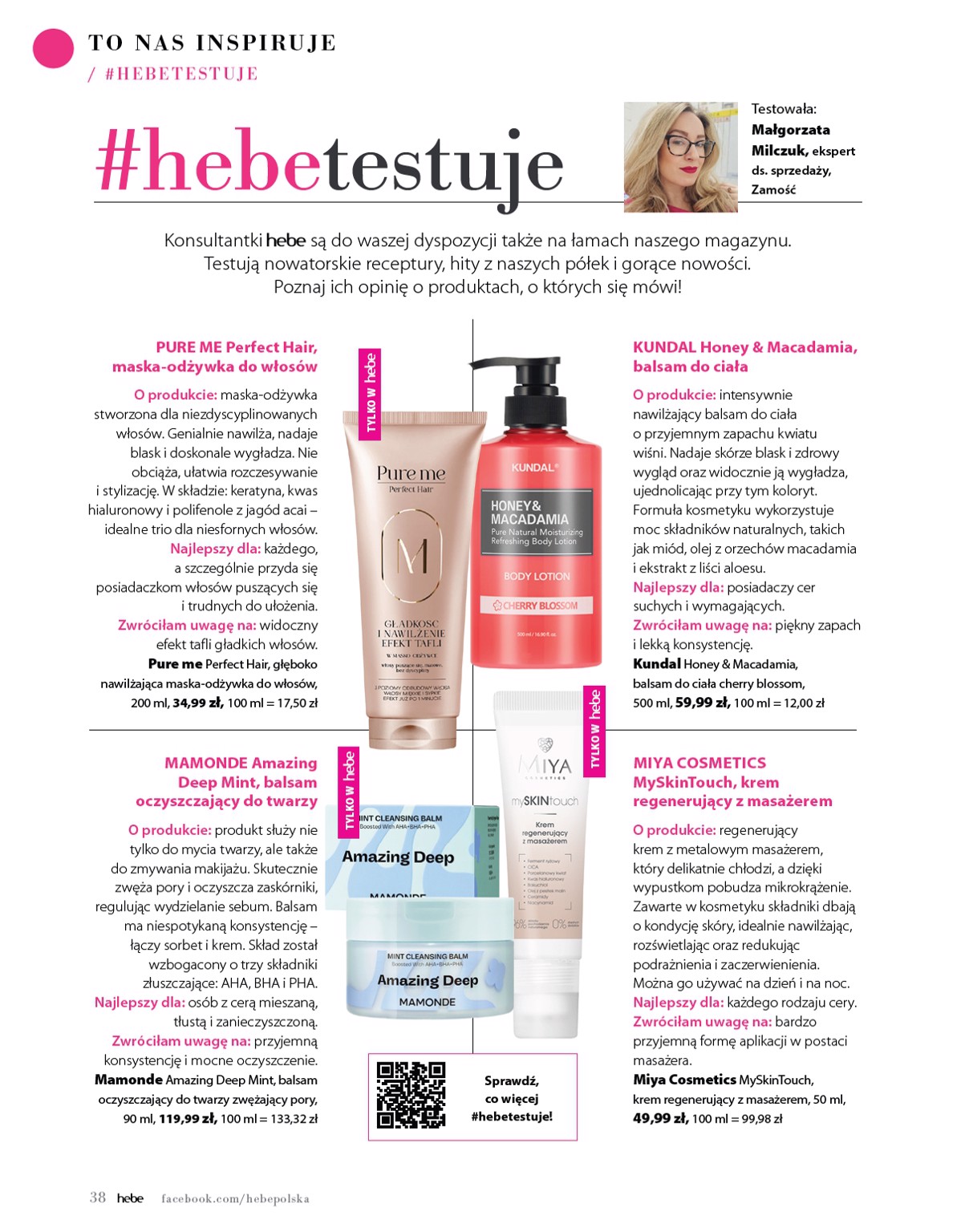 hebe - Gazetka Hebe - Magazyn - ważna od 01.01. do 28.02. - page: 38