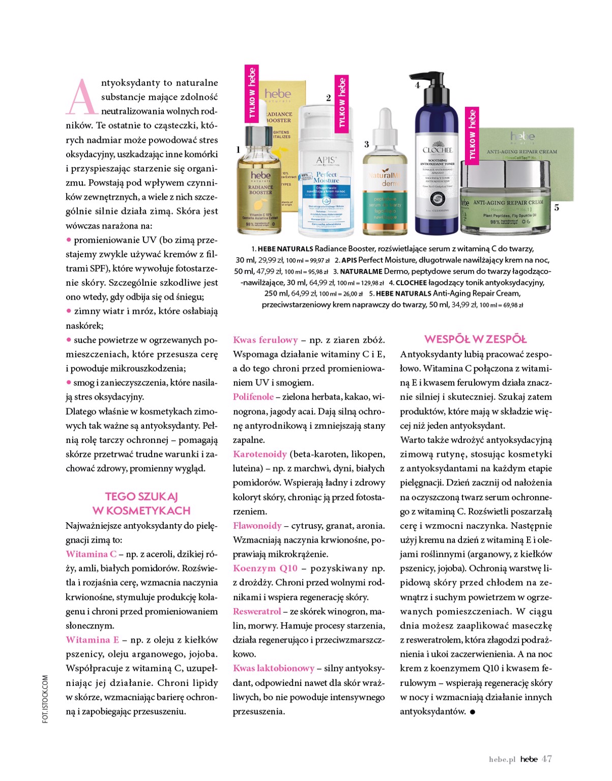 hebe - Gazetka Hebe - Magazyn - ważna od 01.01. do 28.02. - page: 47