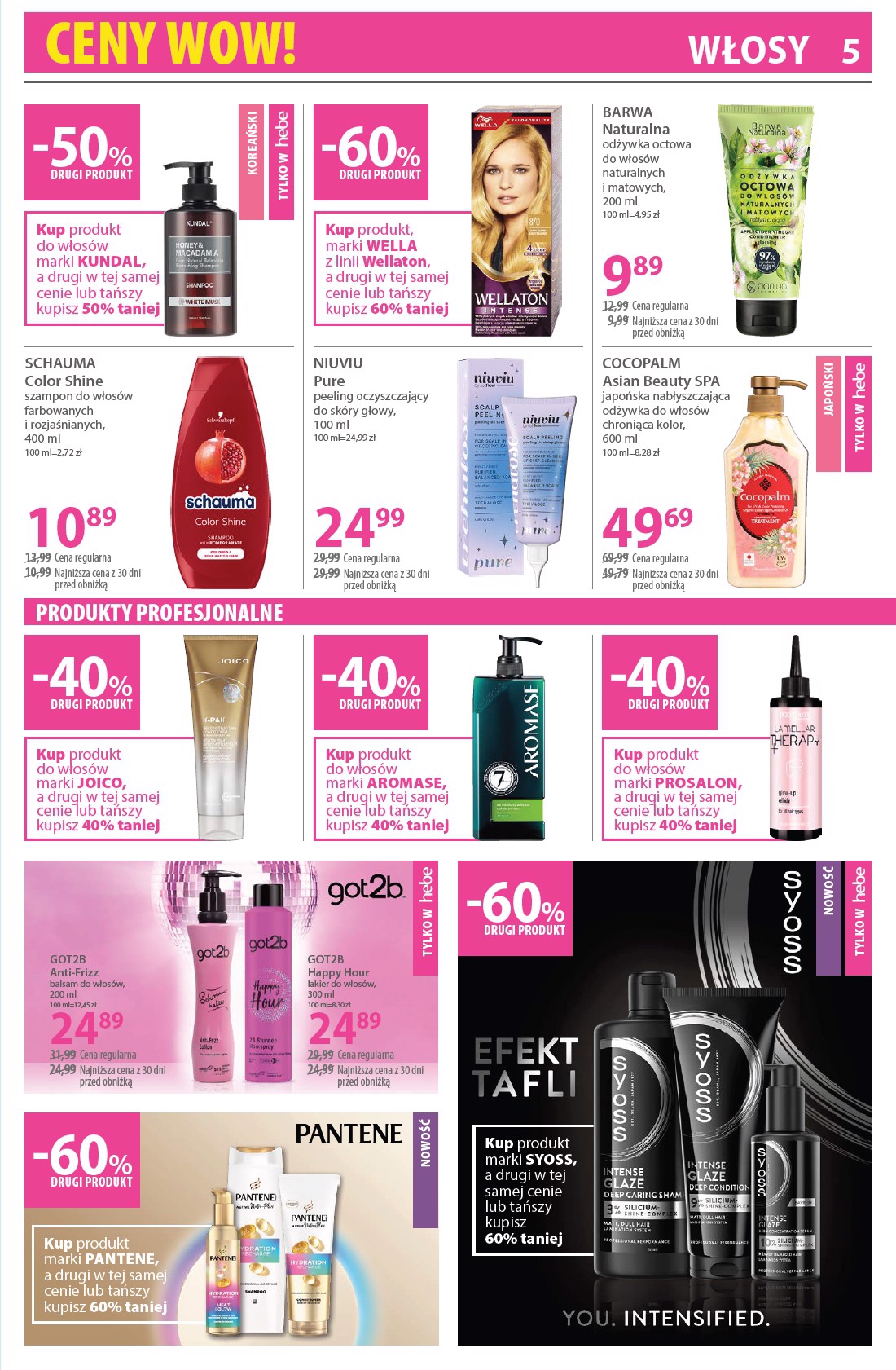 hebe - Gazetka Hebe - ważna od 16.01. do 30.01. - page: 5