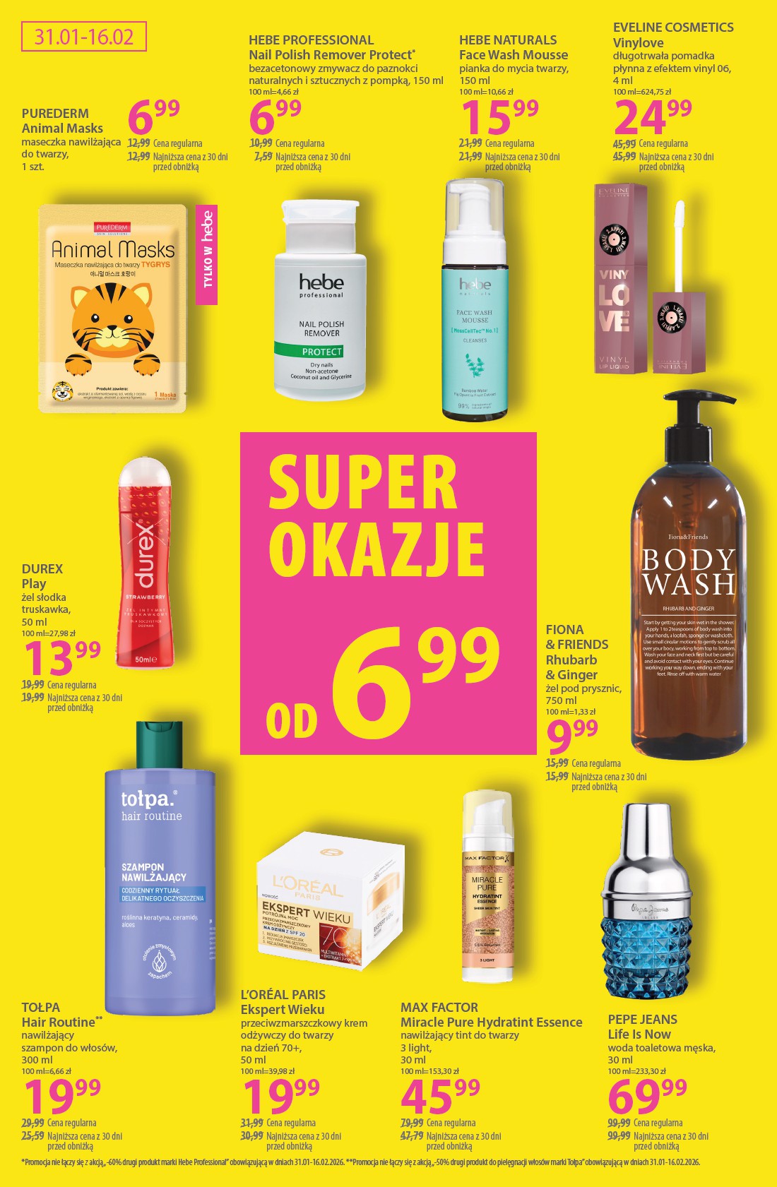 hebe - Gazetka Hebe - ważna od 31.01.2026 do 16.02.2026 - page: 16