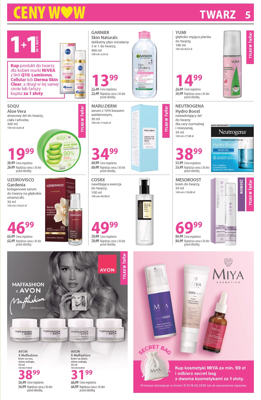 hebe - Gazetka Hebe - ważna od 31.01.2026 do 16.02.2026 - page: 5