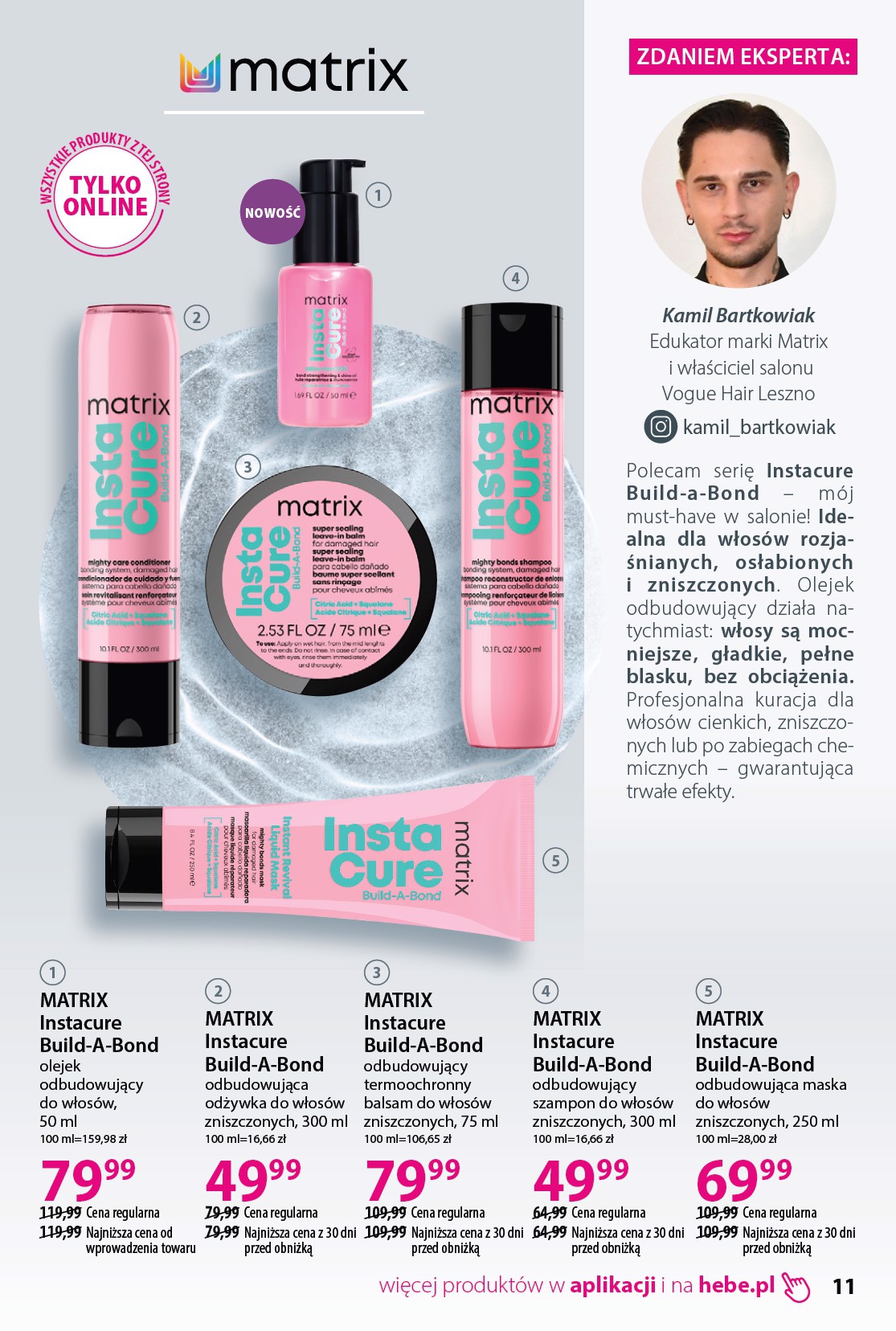 hebe - Gazetka Hebe - Piękne włosy - ważna od 31.01.2026 do 11.03.2026 - page: 11