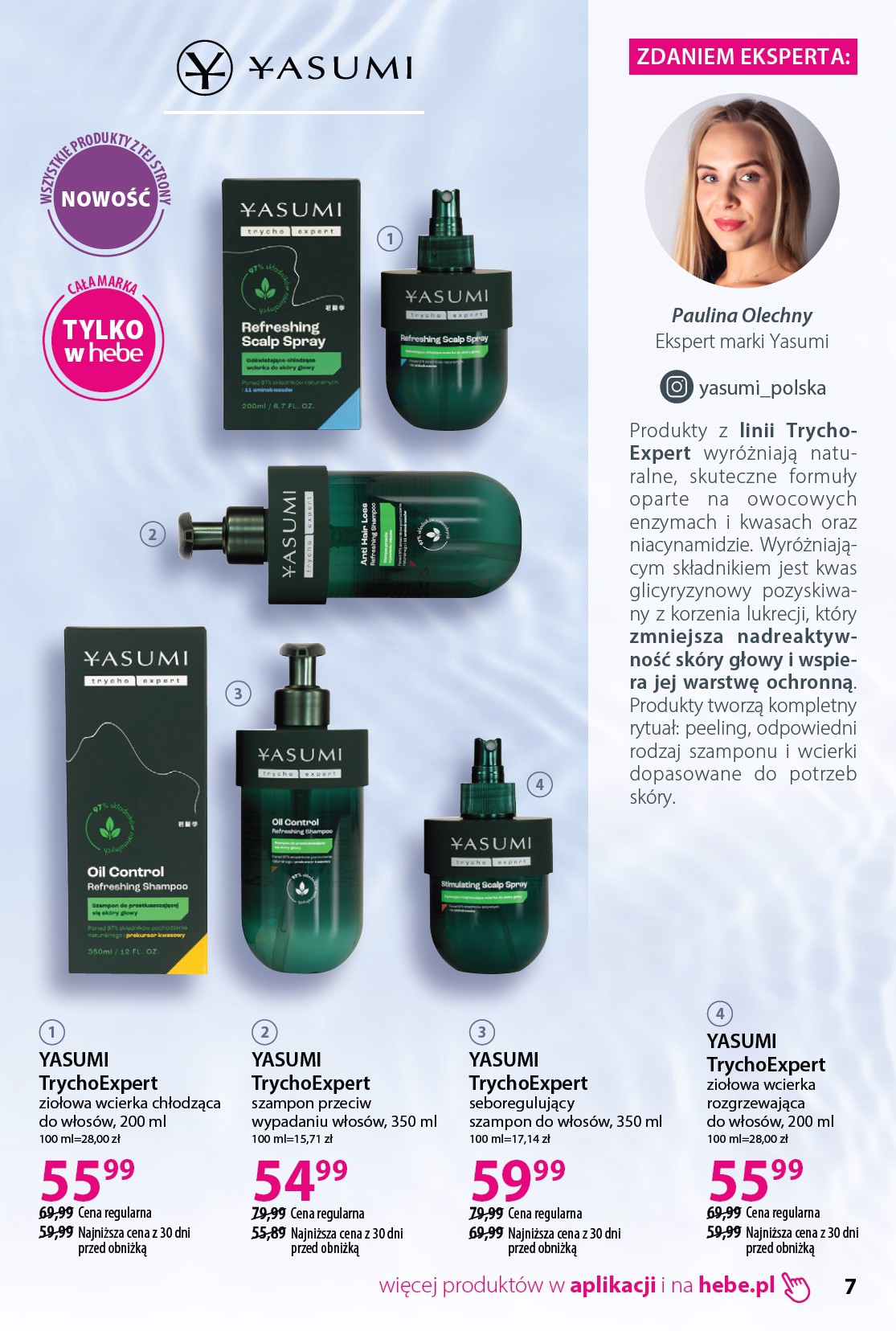 hebe - Gazetka Hebe - Piękne włosy - ważna od 31.01.2026 do 11.03.2026 - page: 7