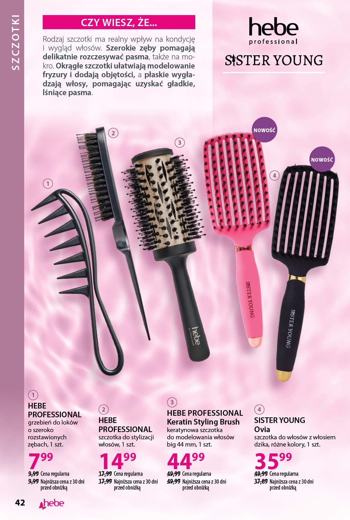 hebe - Gazetka Hebe - Piękne włosy - ważna od 31.01.2026 do 11.03.2026 - page: 42