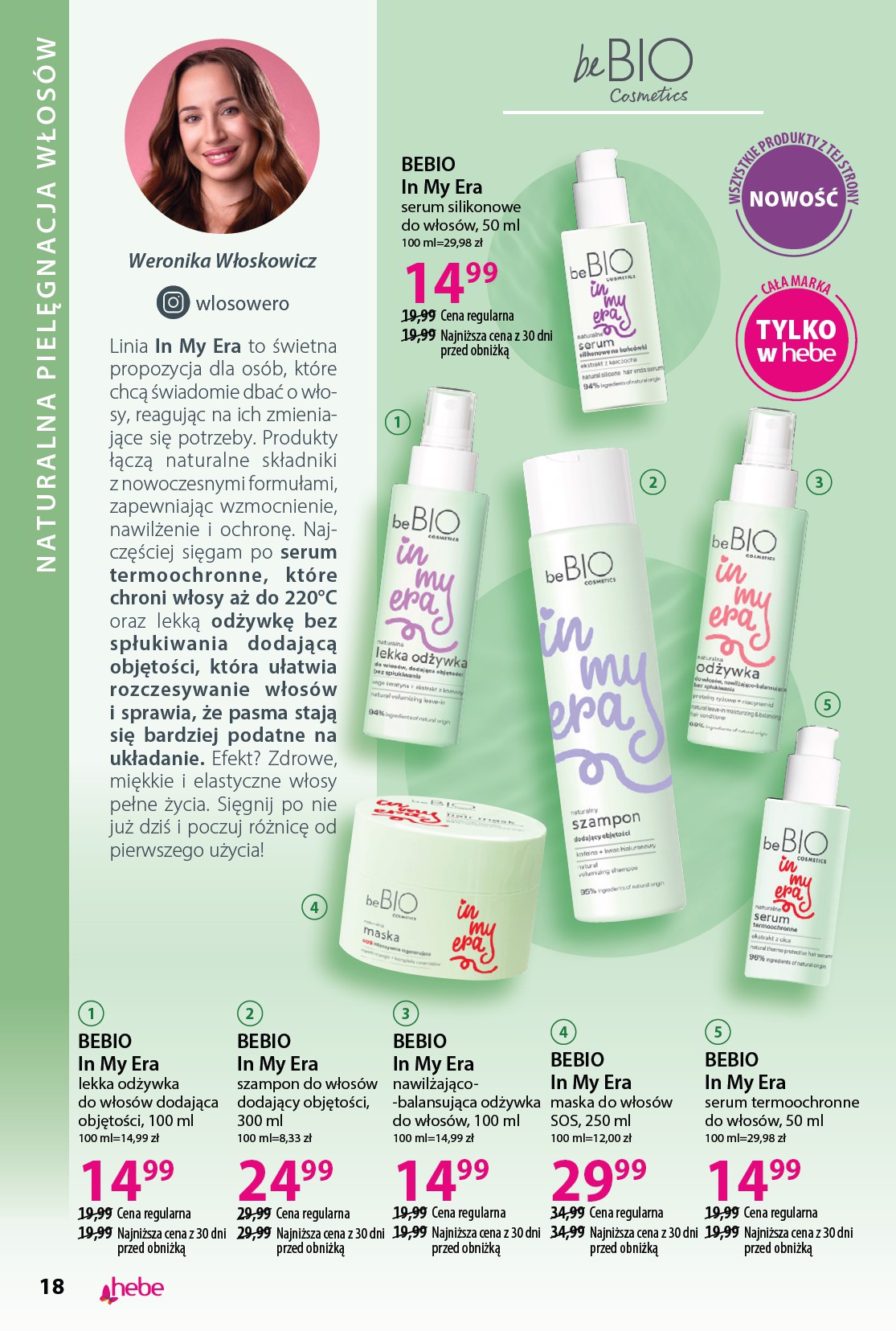 hebe - Gazetka Hebe - Piękne włosy - ważna od 31.01.2026 do 11.03.2026 - page: 18