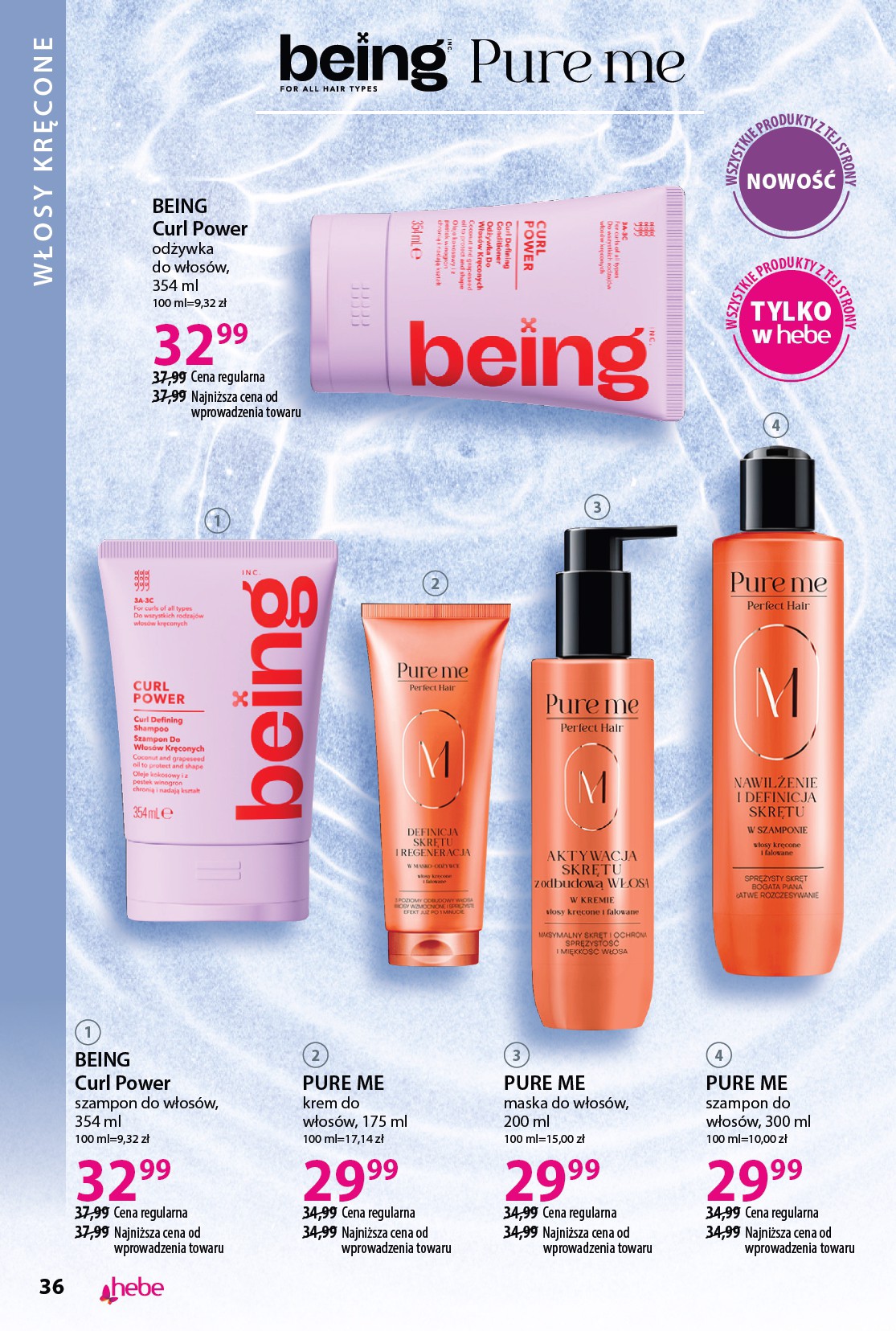hebe - Gazetka Hebe - Piękne włosy - ważna od 31.01.2026 do 11.03.2026 - page: 36