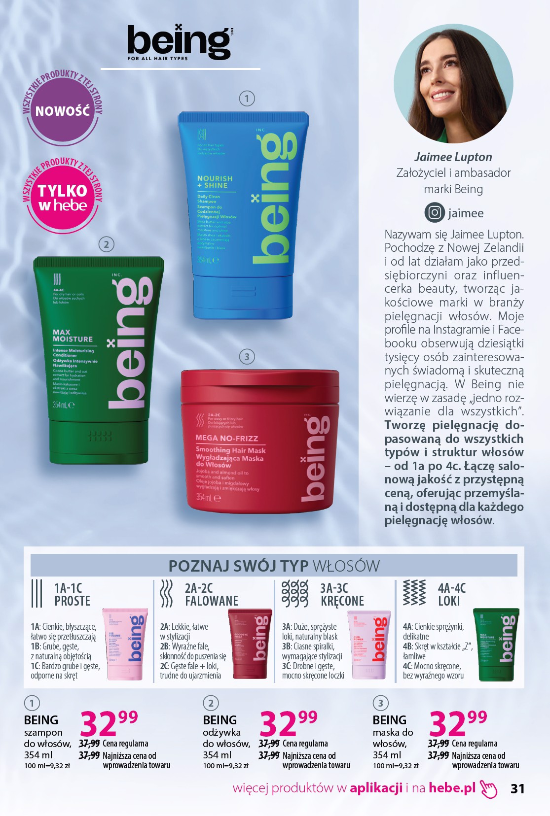 hebe - Gazetka Hebe - Piękne włosy - ważna od 31.01.2026 do 11.03.2026 - page: 31