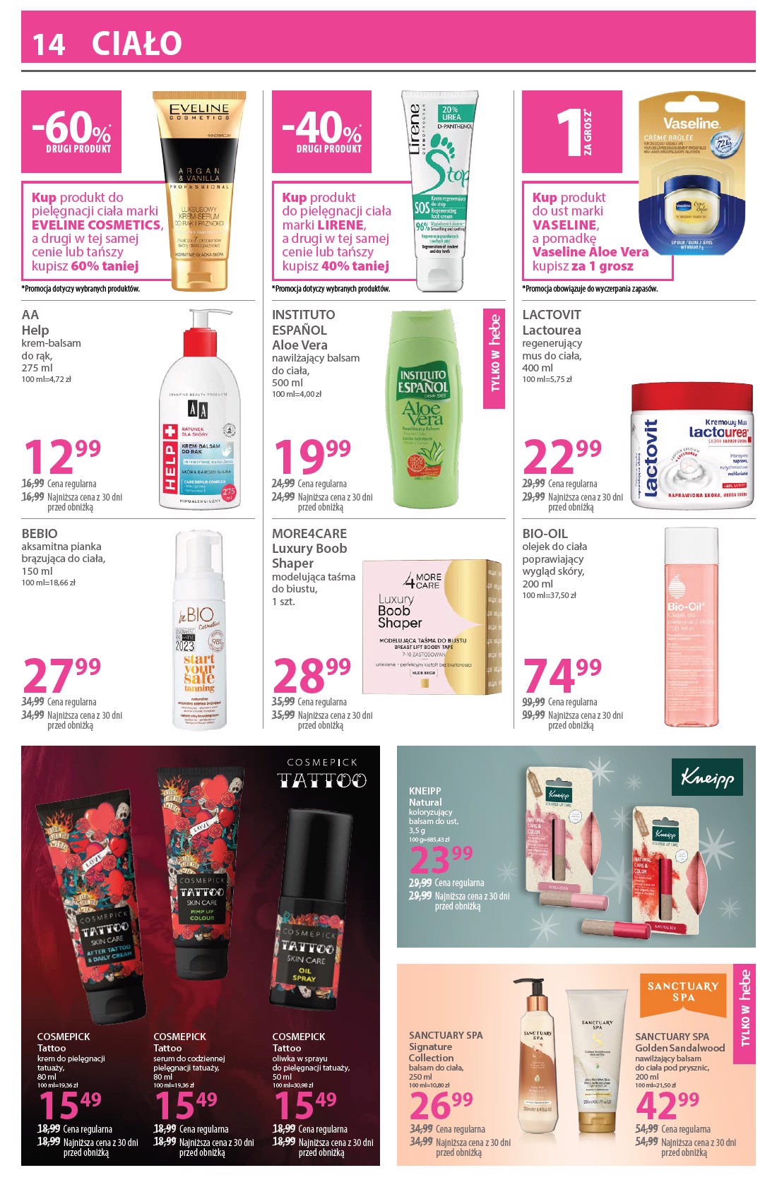 hebe - Gazetka Hebe - ważna od 17.02.2026 do 03.03.2026 - page: 14