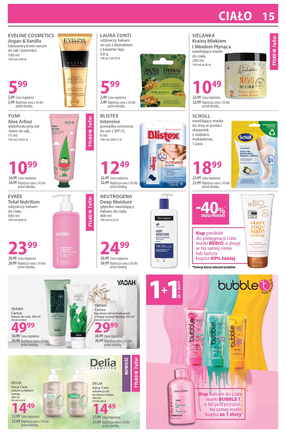 hebe - Gazetka Hebe - ważna od 19.03.2026 do 02.04.2026 - page: 15
