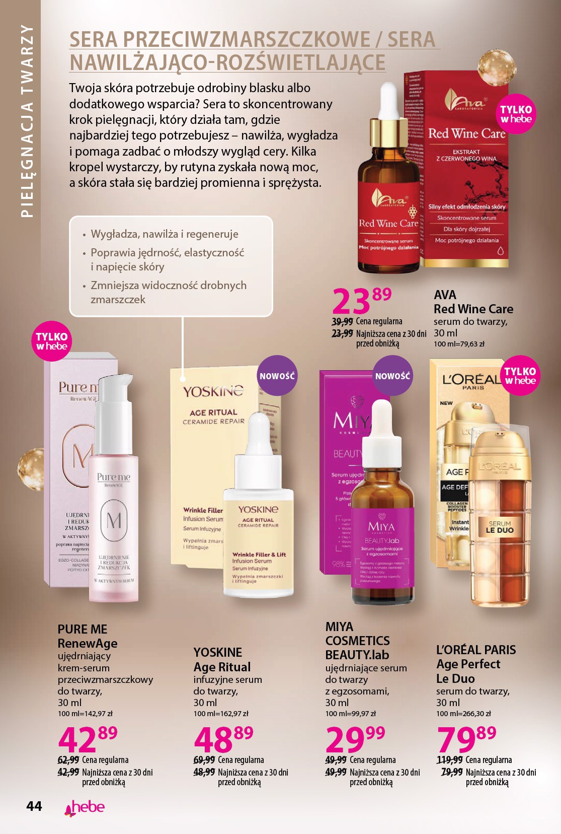 hebe - Gazetka Hebe - Katalog - ważna od 19.03.2026 do 17.04.2026 - page: 44