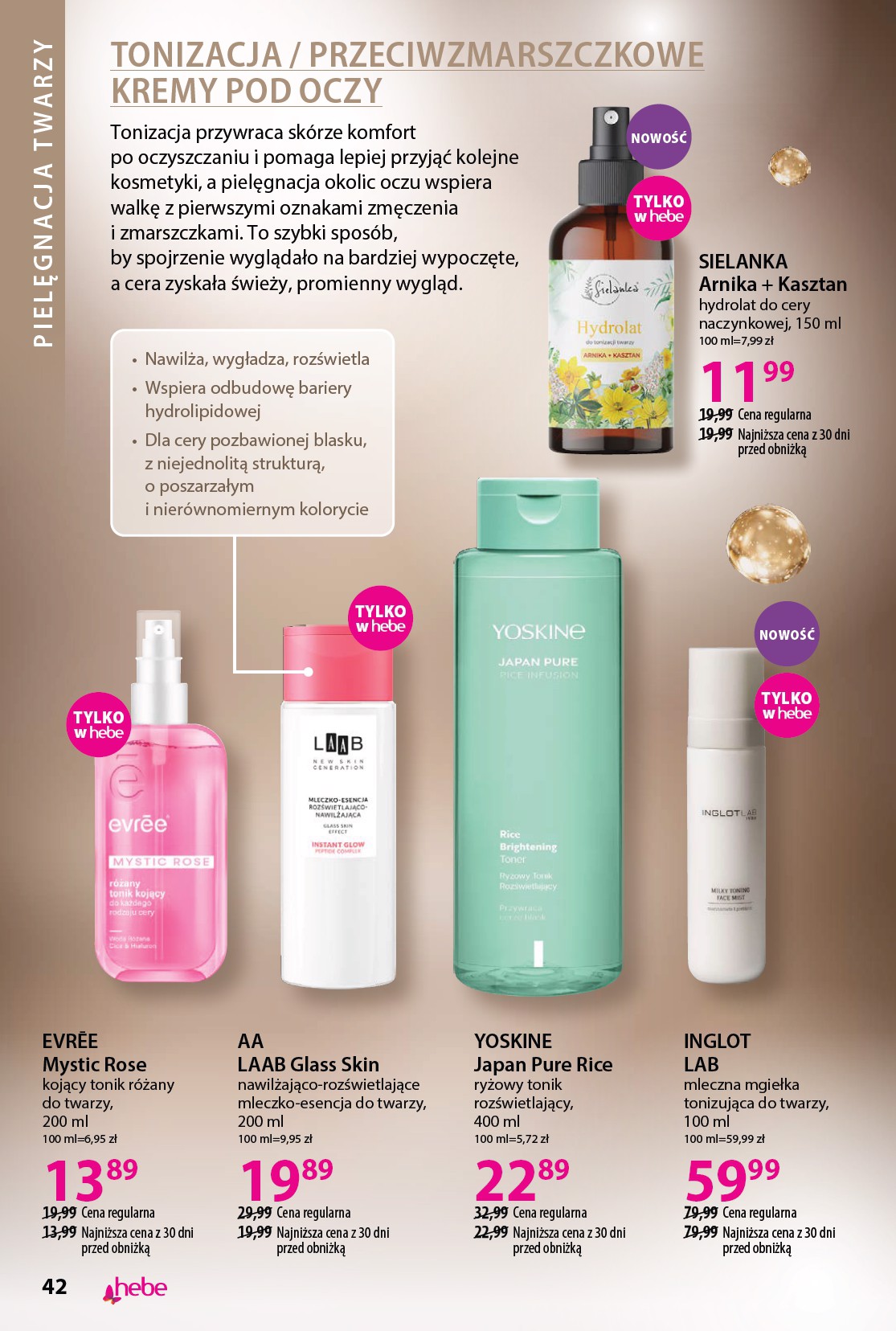 hebe - Gazetka Hebe - Katalog - ważna od 19.03.2026 do 17.04.2026 - page: 42