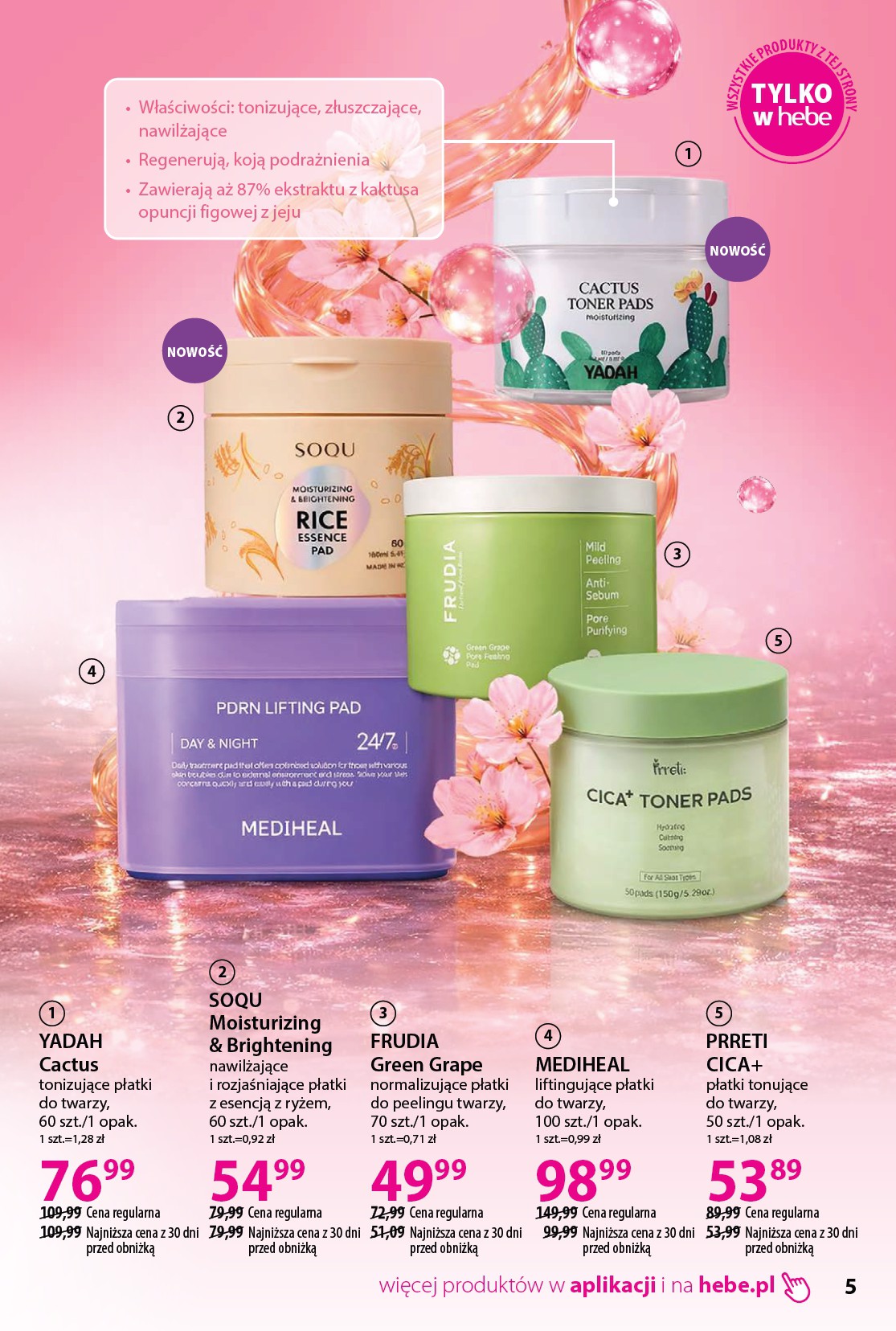hebe - Gazetka Hebe - Katalog - ważna od 19.03.2026 do 17.04.2026 - page: 5