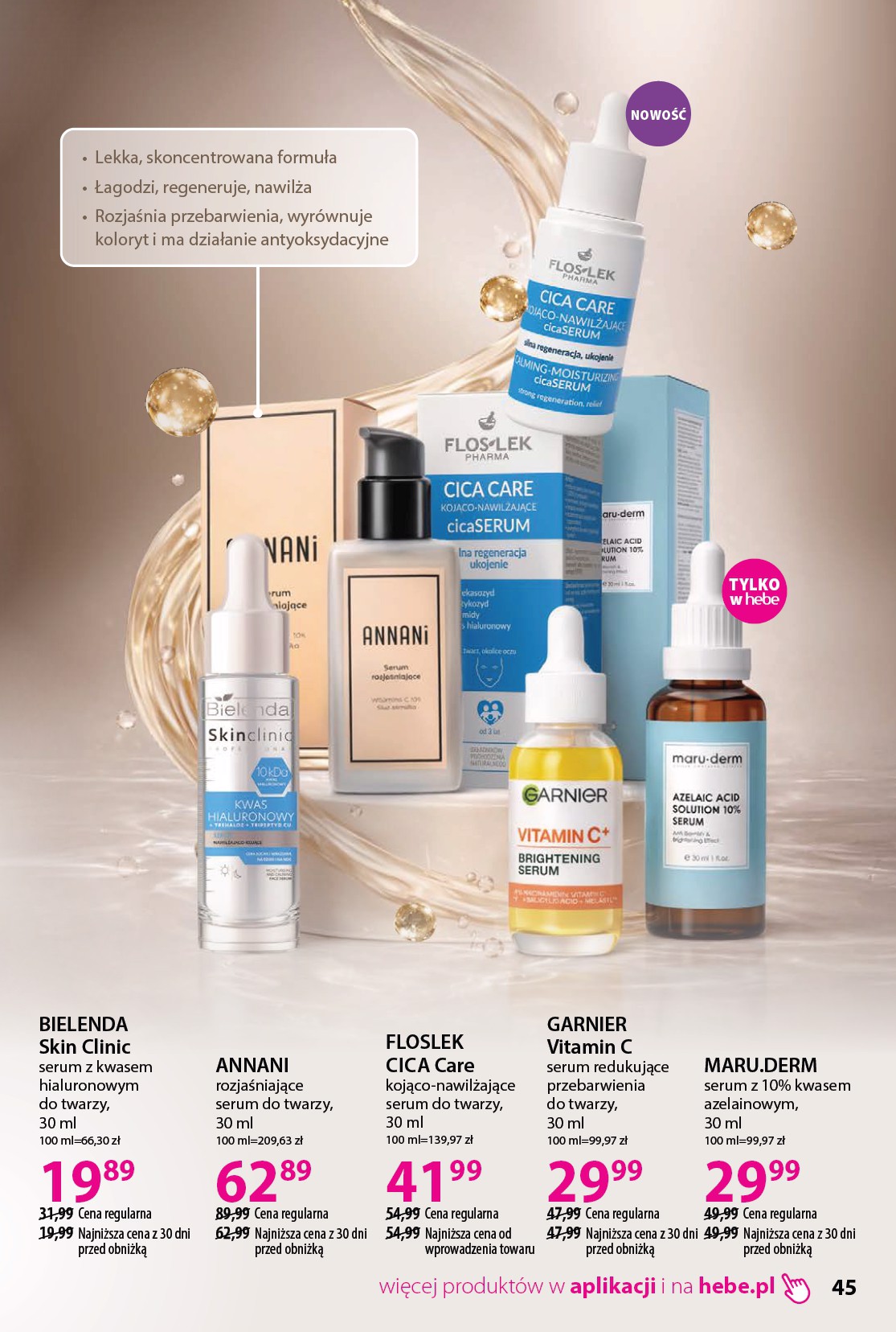 hebe - Gazetka Hebe - Katalog - ważna od 19.03.2026 do 17.04.2026 - page: 45