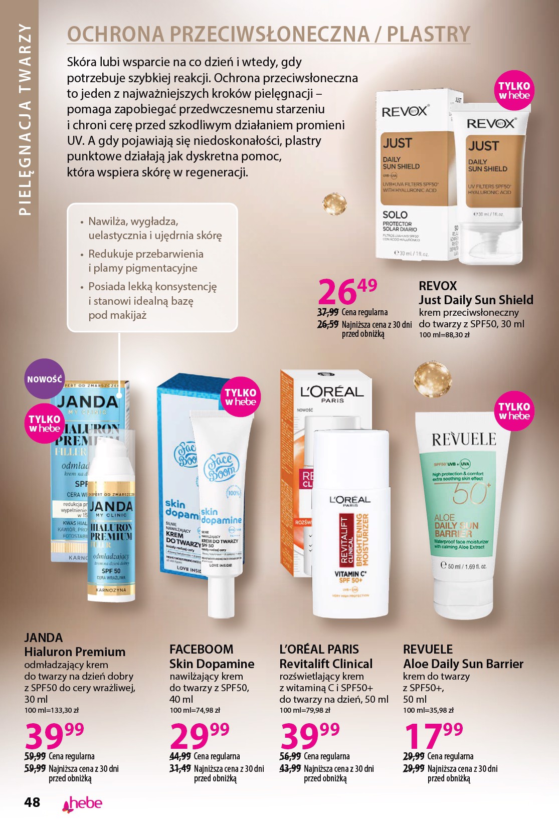 hebe - Gazetka Hebe - Katalog - ważna od 19.03.2026 do 17.04.2026 - page: 48