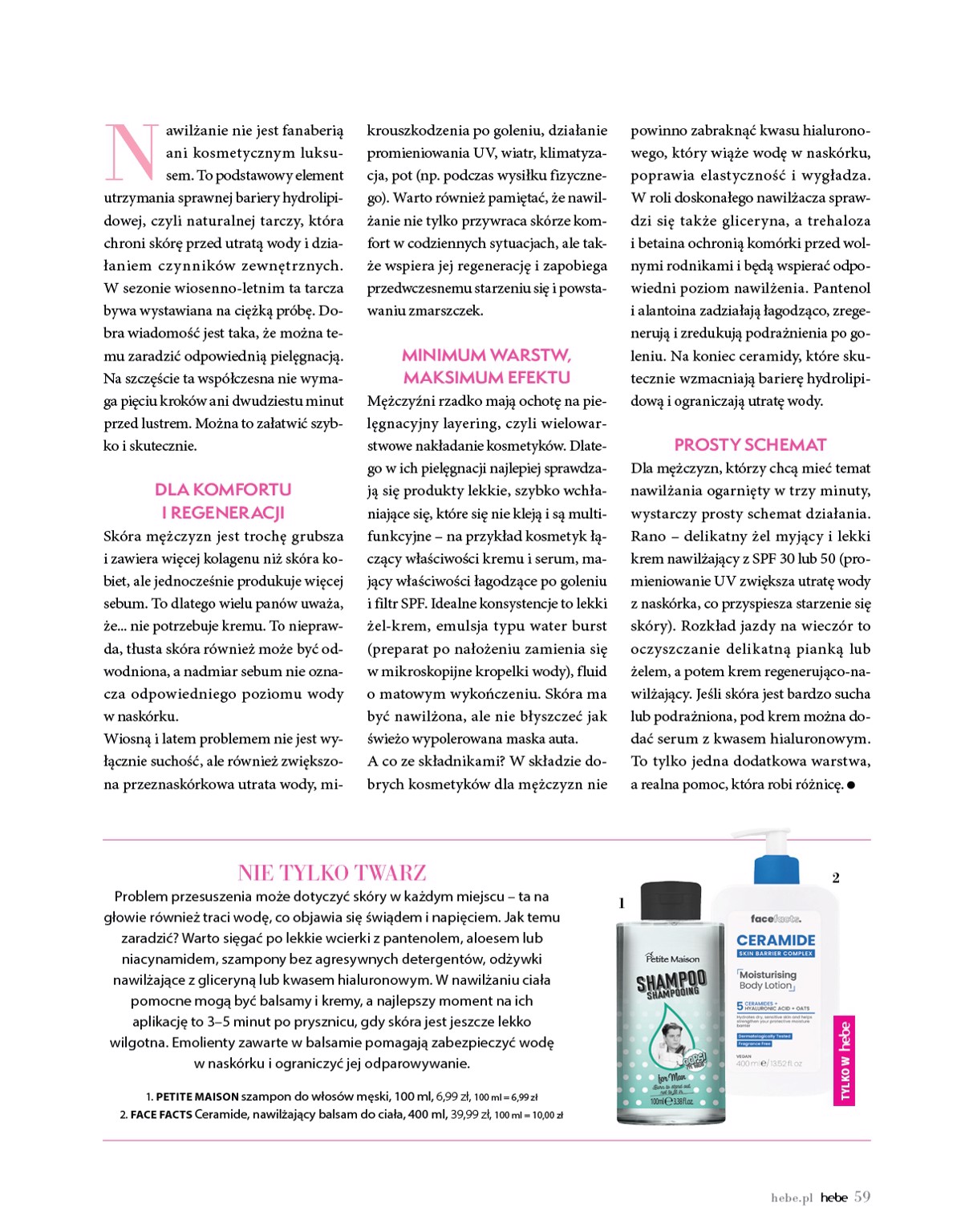 hebe - Aktualna gazetka Hebe - Magazyn ważna od 01.05.2026 do 30.06.2026 - page: 59