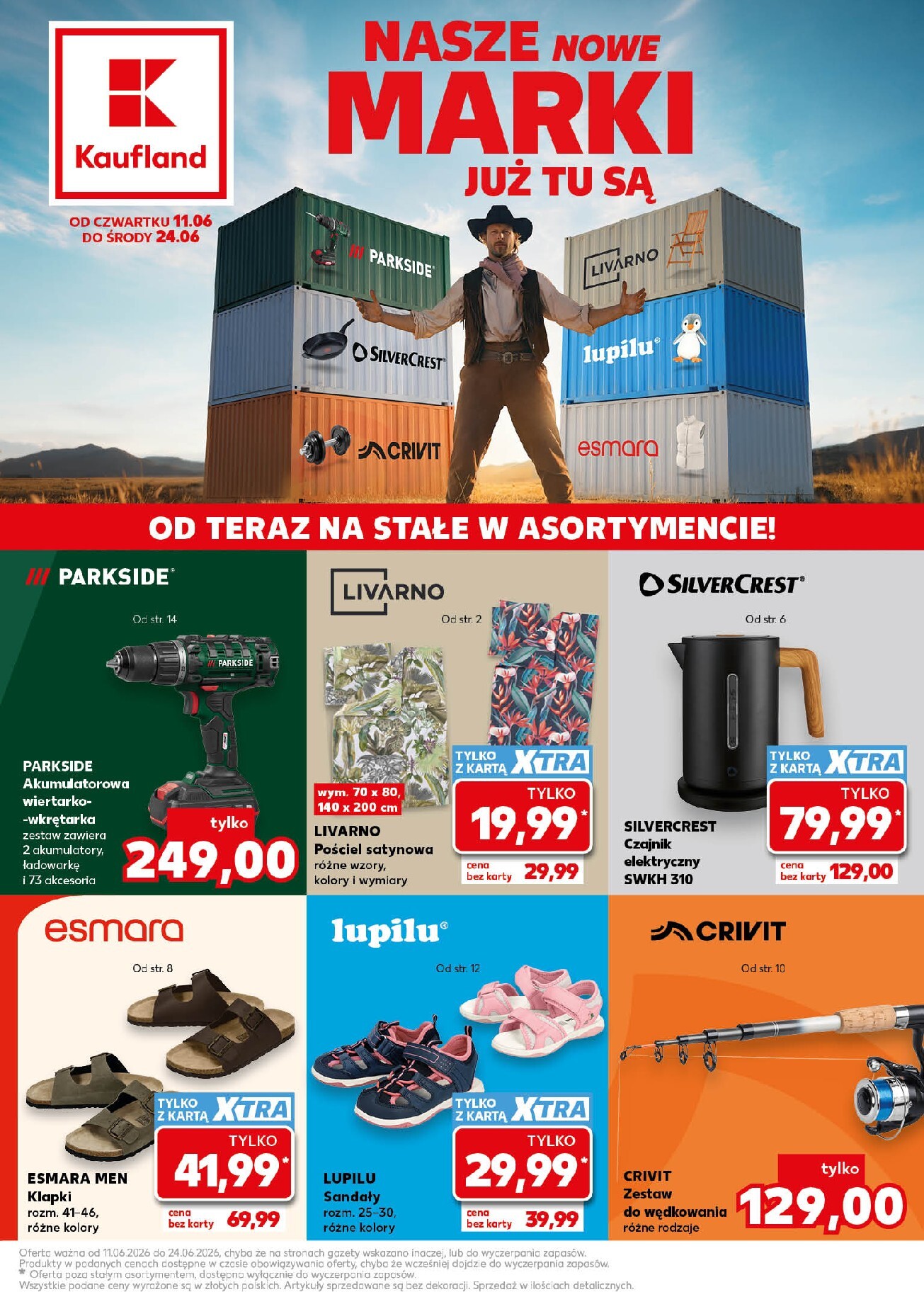 kaufland - Nowa gazetka Kaufland - Nowe Marki ważna od 11.06.2026 do 24.06.2026
