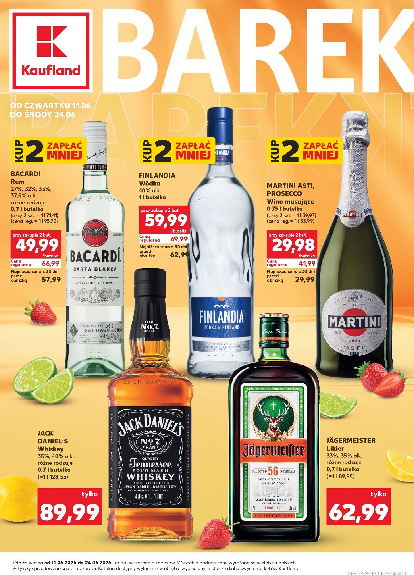 kaufland - Nowa gazetka Kaufland - Barek ważna od 11.06.2026 do 24.06.2026