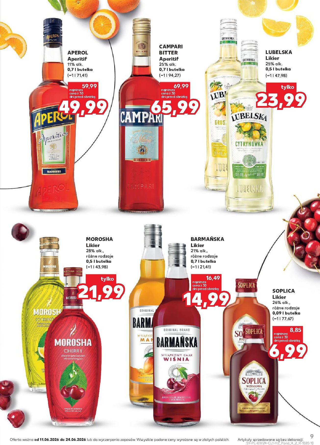 kaufland - Nowa gazetka Kaufland - Barek ważna od 11.06.2026 do 24.06.2026 - page: 9